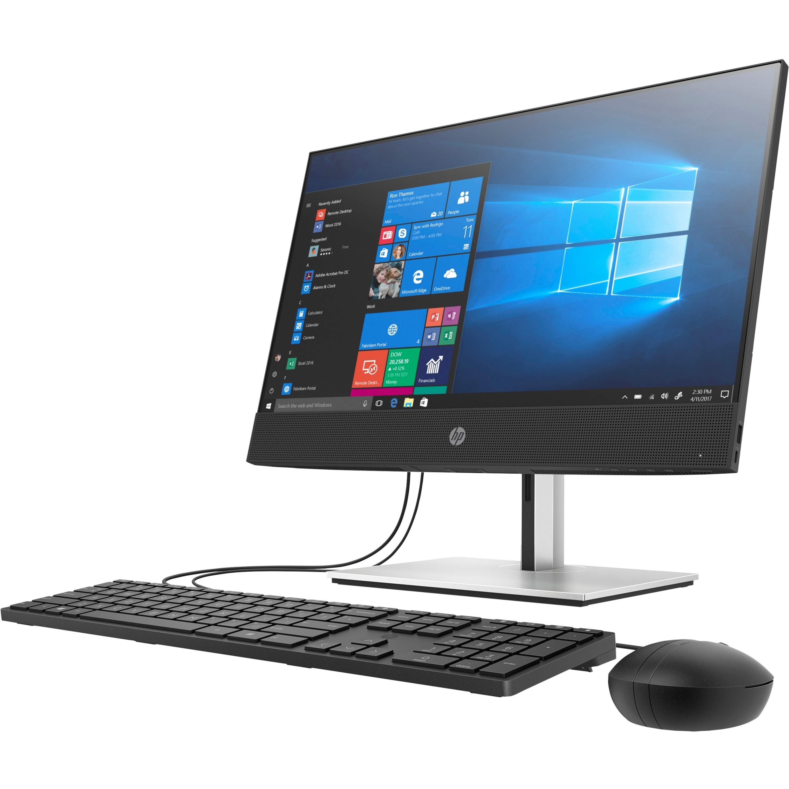 HP Business Desktop ProOne 600 G6 All-in-One Computer - Intel Core i5 10th Gen i5-10500 - vPro Technology - 64 GB - 21.5" Full HD - Desktop - Intel Q470 Chip - 1920 x 1080 - Intel UHD Graphics 630 DDR4 SDRAM — leftmaximum