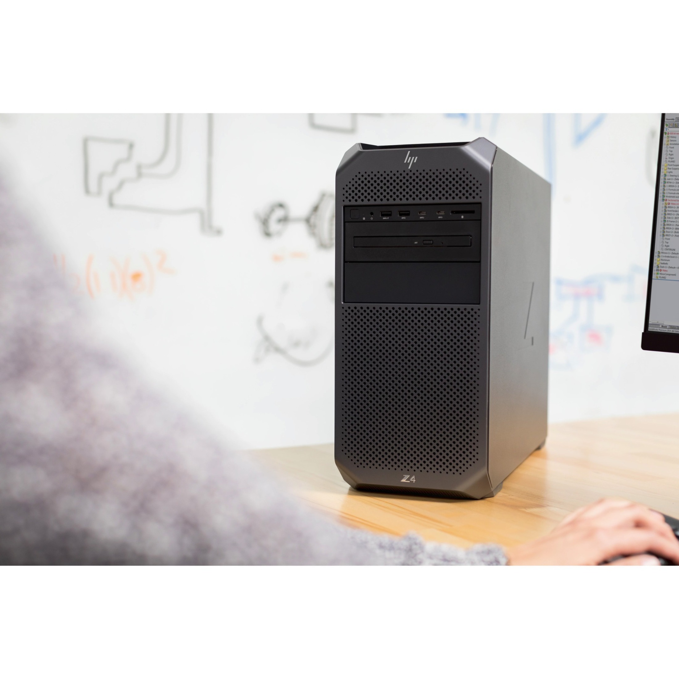 HP Z4 G4 Workstation - 1 Xeon W-2123 - vPro Technology - 32 GB - 512 GB SSD - Mini-tower - Black - Serial ATA/600 Controller - 0, 1, 5, 10 RAID Levels - Gigabit Ethernet — alternate image10