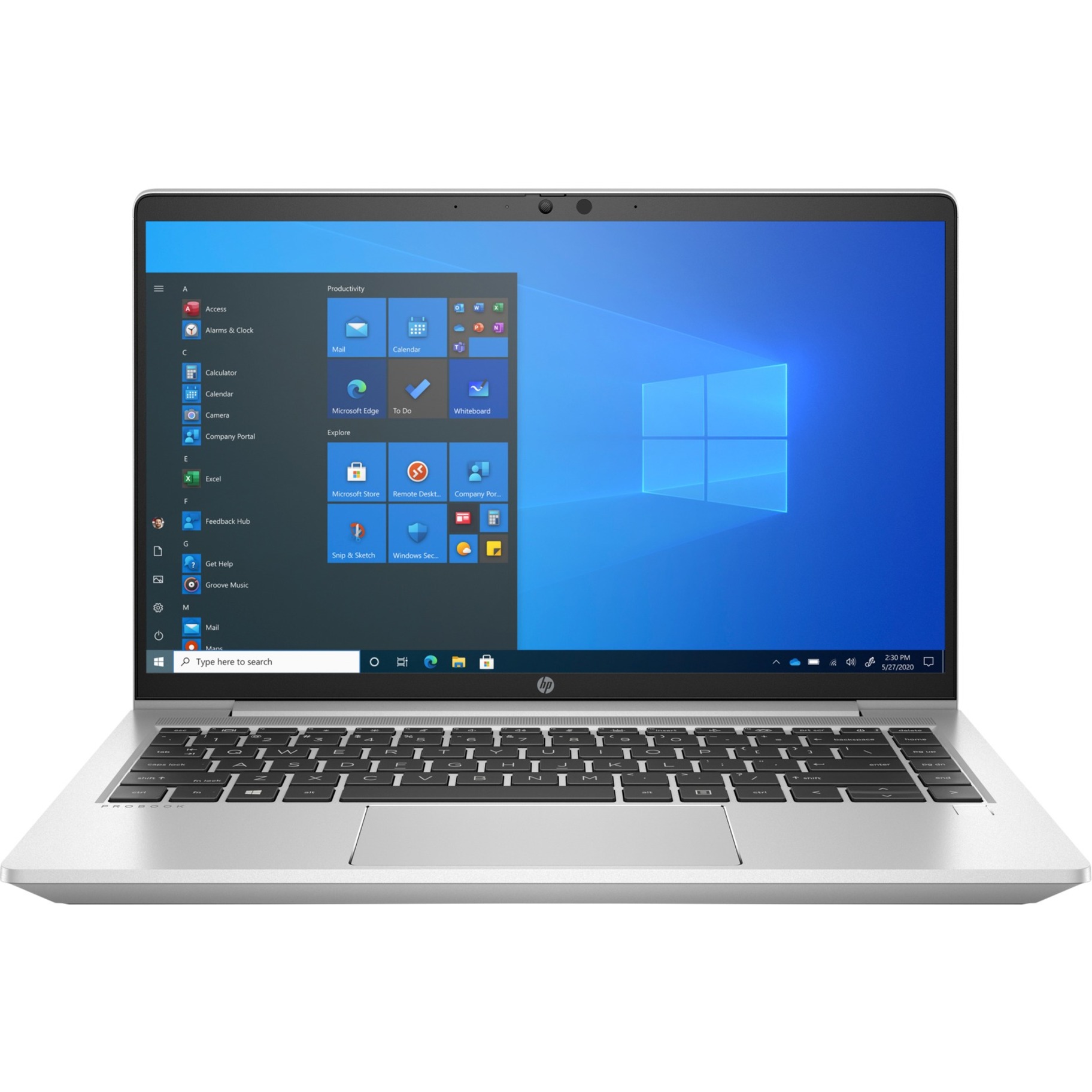 HP ProBook 445 G8 14" Notebook - AMD Ryzen 3 5400U - 4 GB - 128 GB SSD — frontmaximum