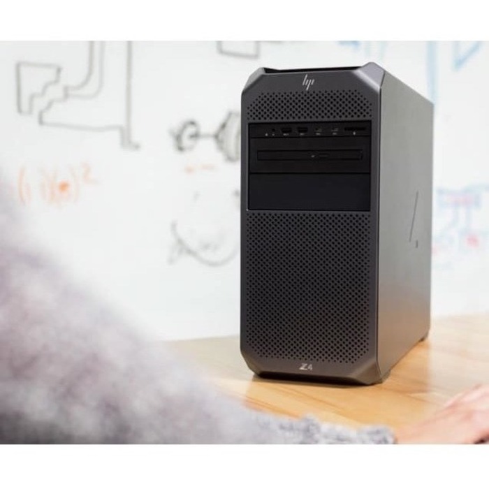 HP Z4 G4 Workstation - 1 Xeon W-2123 - vPro Technology - 32 GB - Mini-tower - Black - Serial ATA/600 Controller - 0, 1, 5, 10 RAID Levels - Gigabit Ethernet — alternate image1