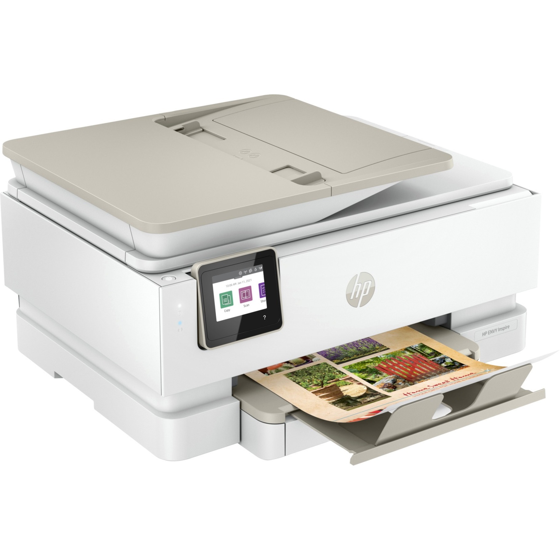 HP ENVY Inspire 7955e Inkjet Multifunction Printer-Color-Copier/Scanner-ppm Mono/10 ppm Color Print-4800x1200 dpi Print-Automatic Duplex Print-1000 Pages-125 sheets Input-Color Flatbed Scanner-1200 dpi Optical Scan-Wireless LAN - Copier/Printer/Scanner - 10 ppm Mono/7 ppm Color Print - 4800 x 1200 dpi Print - Automatic Duplex Print - Up to 1000 Pages Monthly - 125 sheets Input - Color Flatbed Scanner - 1200 dpi Optical Scan - Wireless LAN - Apple AirPrint, Mopria Print Service, ChromeOS, HP — alternate image4