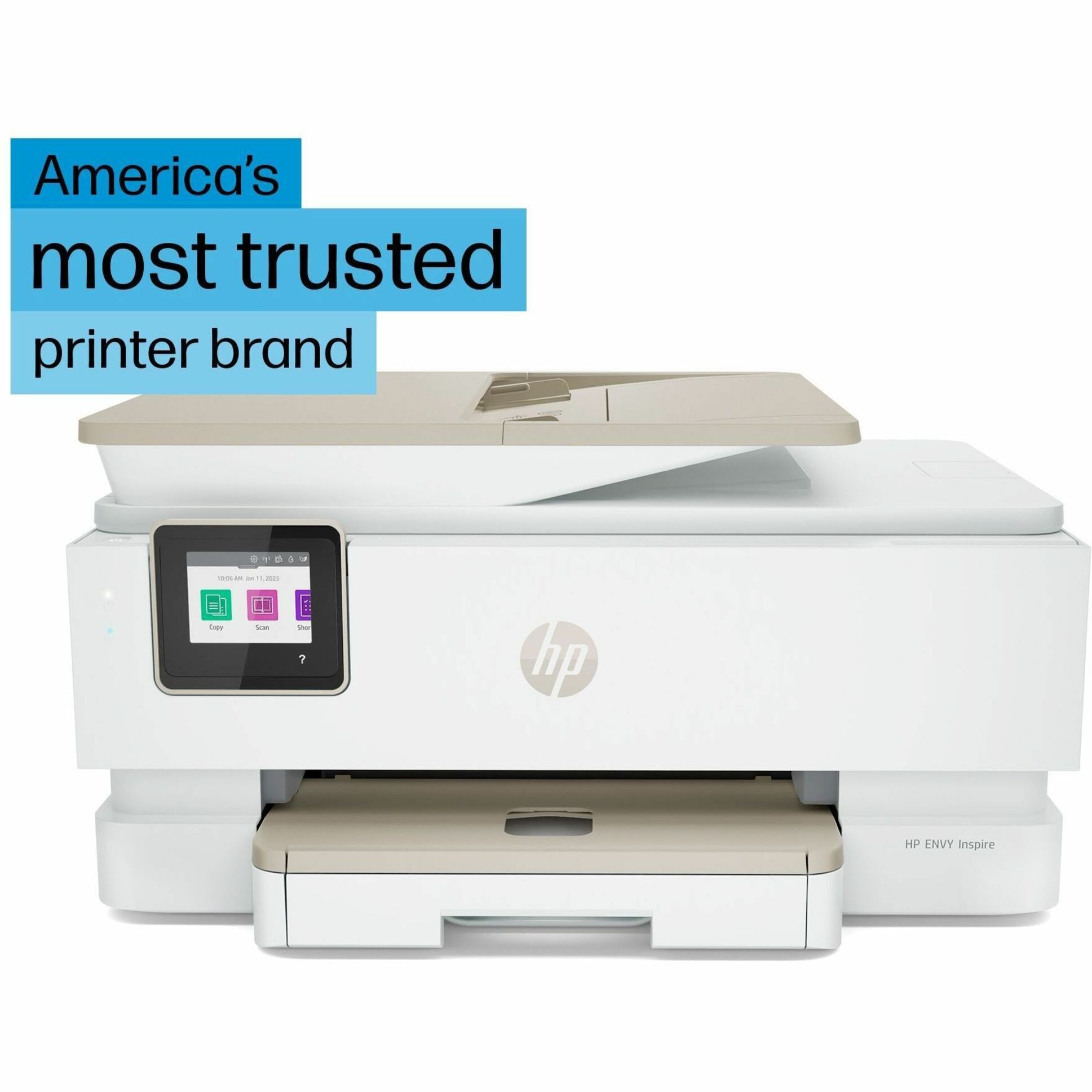 HP ENVY Inspire 7955e Inkjet Multifunction Printer-Color-Copier/Scanner-ppm Mono/10 ppm Color Print-4800x1200 dpi Print-Automatic Duplex Print-1000 Pages-125 sheets Input-Color Flatbed Scanner-1200 dpi Optical Scan-Wireless LAN - Copier/Printer/Scanner - 10 ppm Mono/7 ppm Color Print - 4800 x 1200 dpi Print - Automatic Duplex Print - Up to 1000 Pages Monthly - 125 sheets Input - Color Flatbed Scanner - 1200 dpi Optical Scan - Wireless LAN - Apple AirPrint, Mopria Print Service, ChromeOS, HP — alternate image6