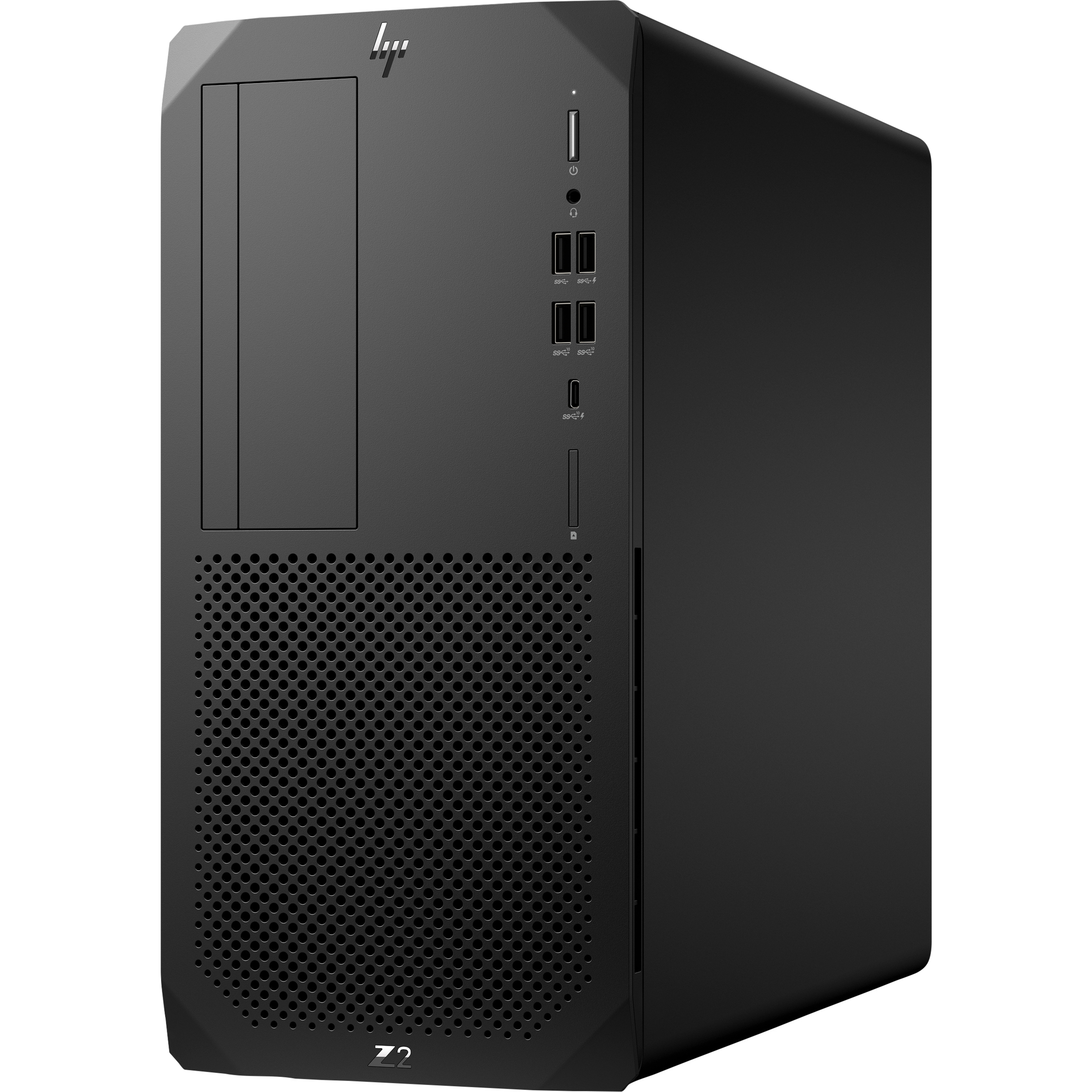 HP Z2 G5 Workstation - 1 Xeon W-1290P - vPro Technology - 32 GB - Tower - Black - Intel W480 Chip - Serial ATA/600 Controller - 0, 1 RAID Levels - Intel Optane Memory Ready - Gigabit Ethernet