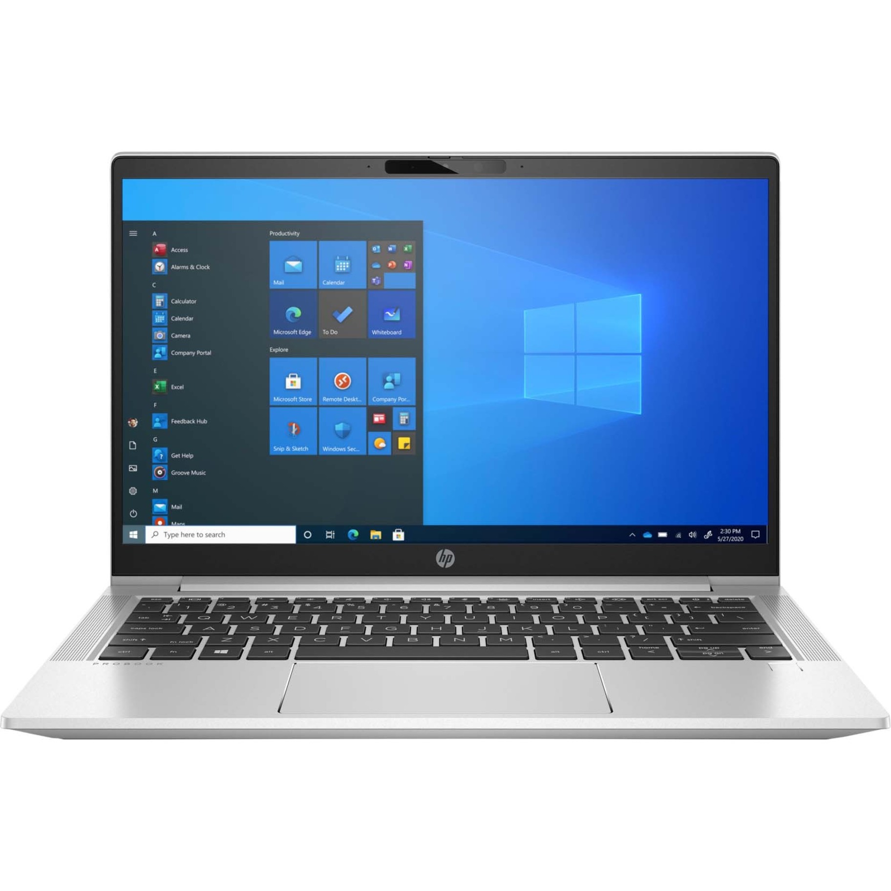 HP ProBook 430 G8 13.3" Notebook - Intel Core i5 11th Gen i5-1135G7 - 8 GB - 256 GB SSD — front