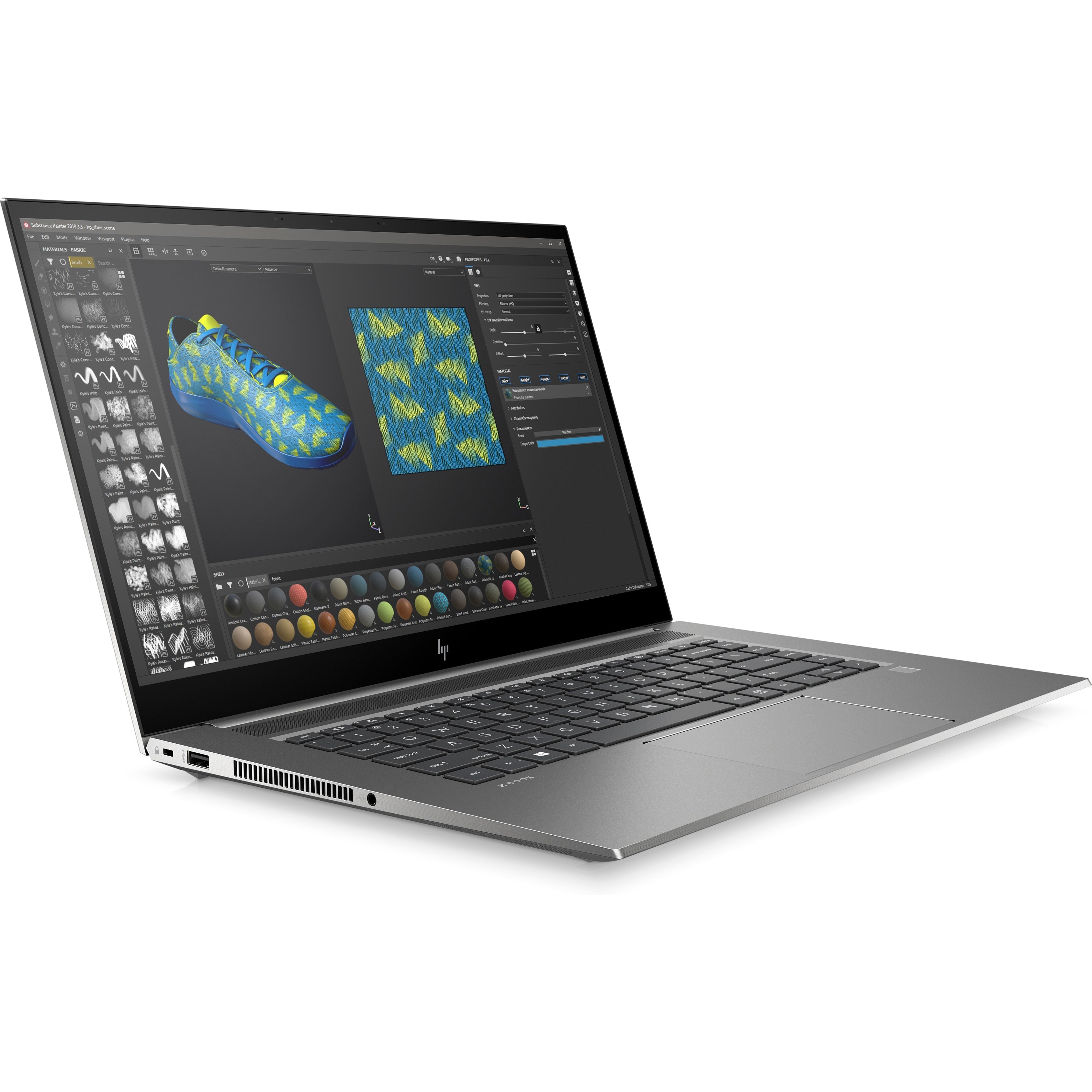HP ZBook Studio G7 15.6" Mobile Workstation - Intel Core i7 10th Gen i7-10850H - 32 GB - 512 GB SSD - 18 Hours Battery Run Time — alternate image1