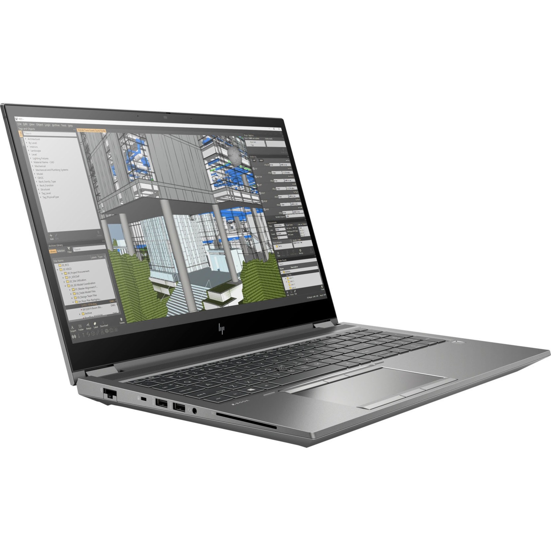 HP ZBook Fury 15 G7 15.6" Mobile Workstation - Intel Core i5 10th Gen i5-10400H - 32 GB - 512 GB SSD - 16.50 Hours Battery Run Time — alternate image1