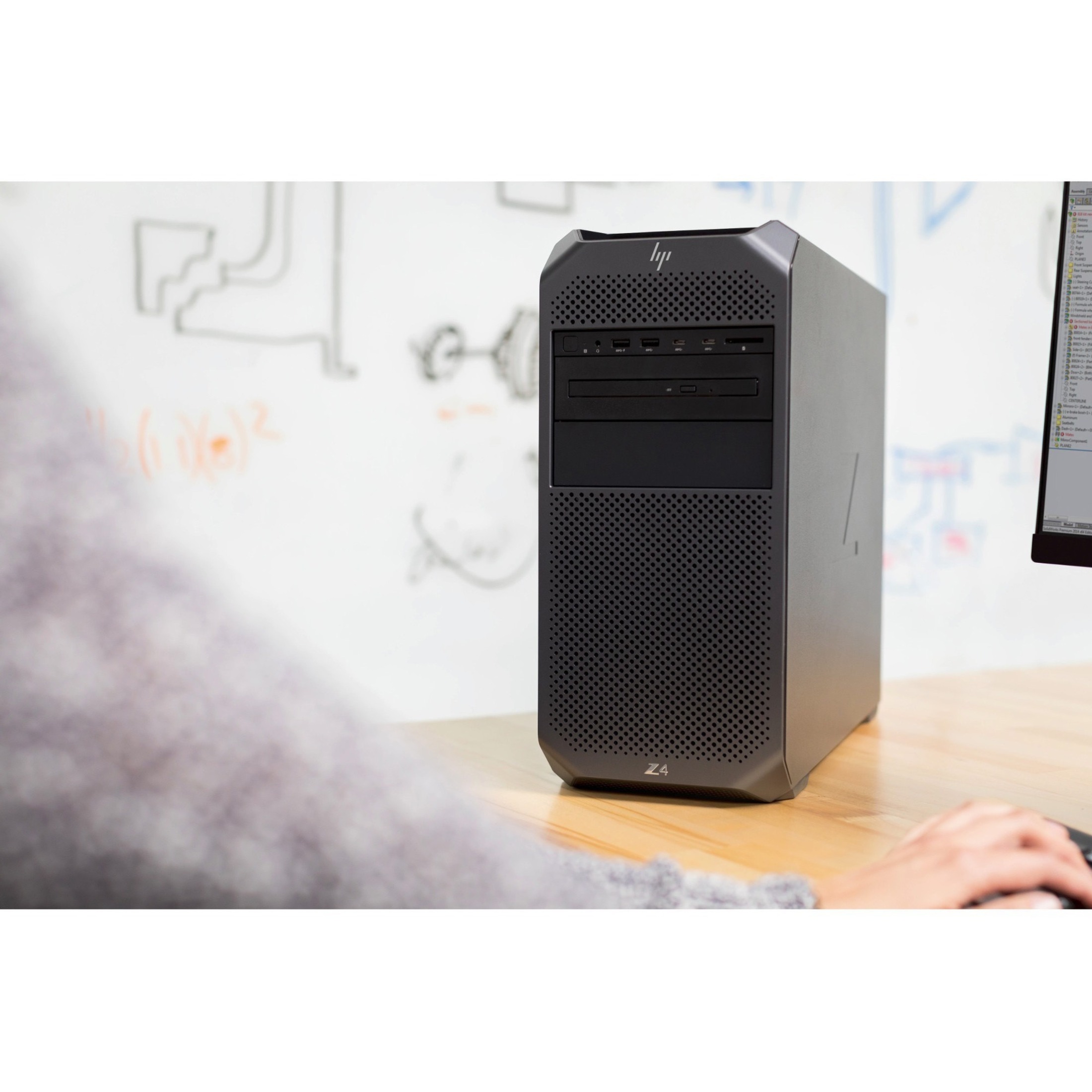 HP Z4 G4 Workstation - 1 Xeon W-2123 - vPro Technology - 32 GB - 512 GB SSD - Mini-tower - Black - Serial ATA/600 Controller - 0, 1, 5, 10 RAID Levels - Gigabit Ethernet — alternate image10
