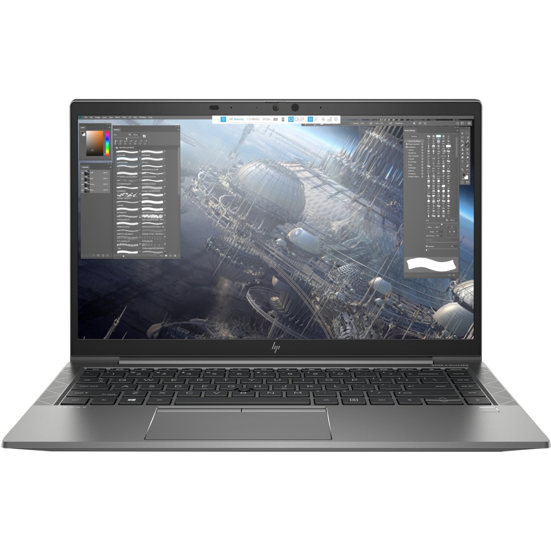 HP ZBook Firefly 14 G8 14" Mobile Workstation - Intel Core i7 11th Gen i7-1185G7 - 16 GB - 512 GB SSD - In-plane Switching (IPS) Technology — frontmaximum