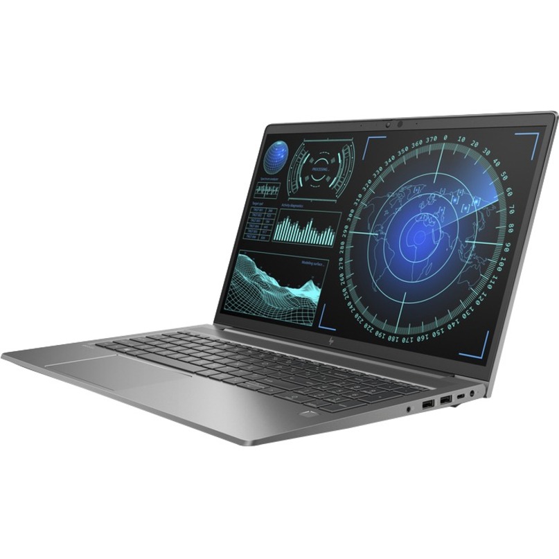 HP ZBook Power G7 15.6" Mobile Workstation - Intel Core i9 10th Gen i9-10885H - 64 GB - 2 TB HDD - In-plane Switching (IPS) Technology - 15.25 Hours Battery Run Time — left