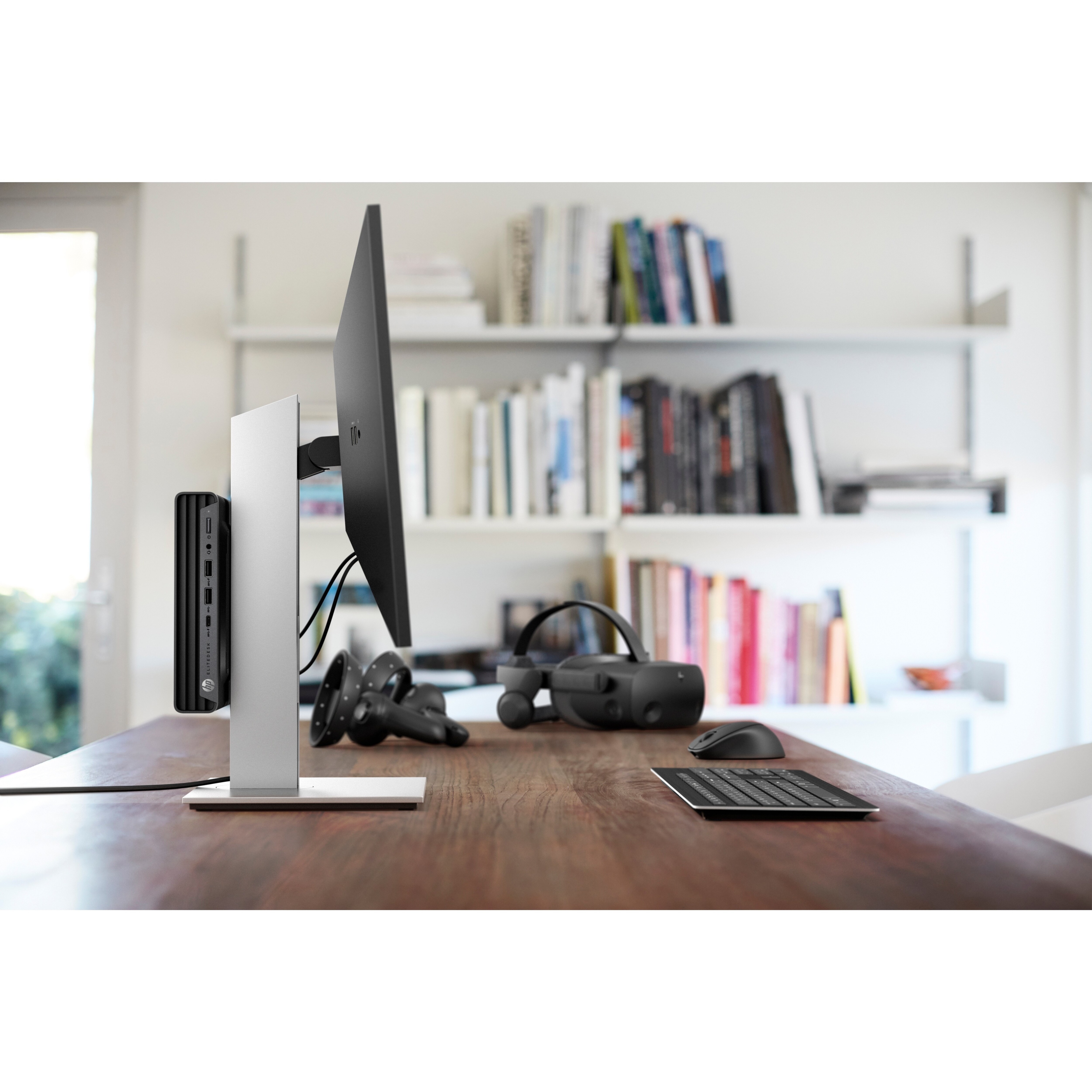 HP EliteDesk 805 G6 Desktop Computer - AMD Ryzen 5 PRO 4650GE - 16 GB - 256 GB PCI Express NVMe SSD - Desktop Mini - AMD PRO 565 Chip - AMD Radeon Graphics DDR4 SDRAM — alternate image2
