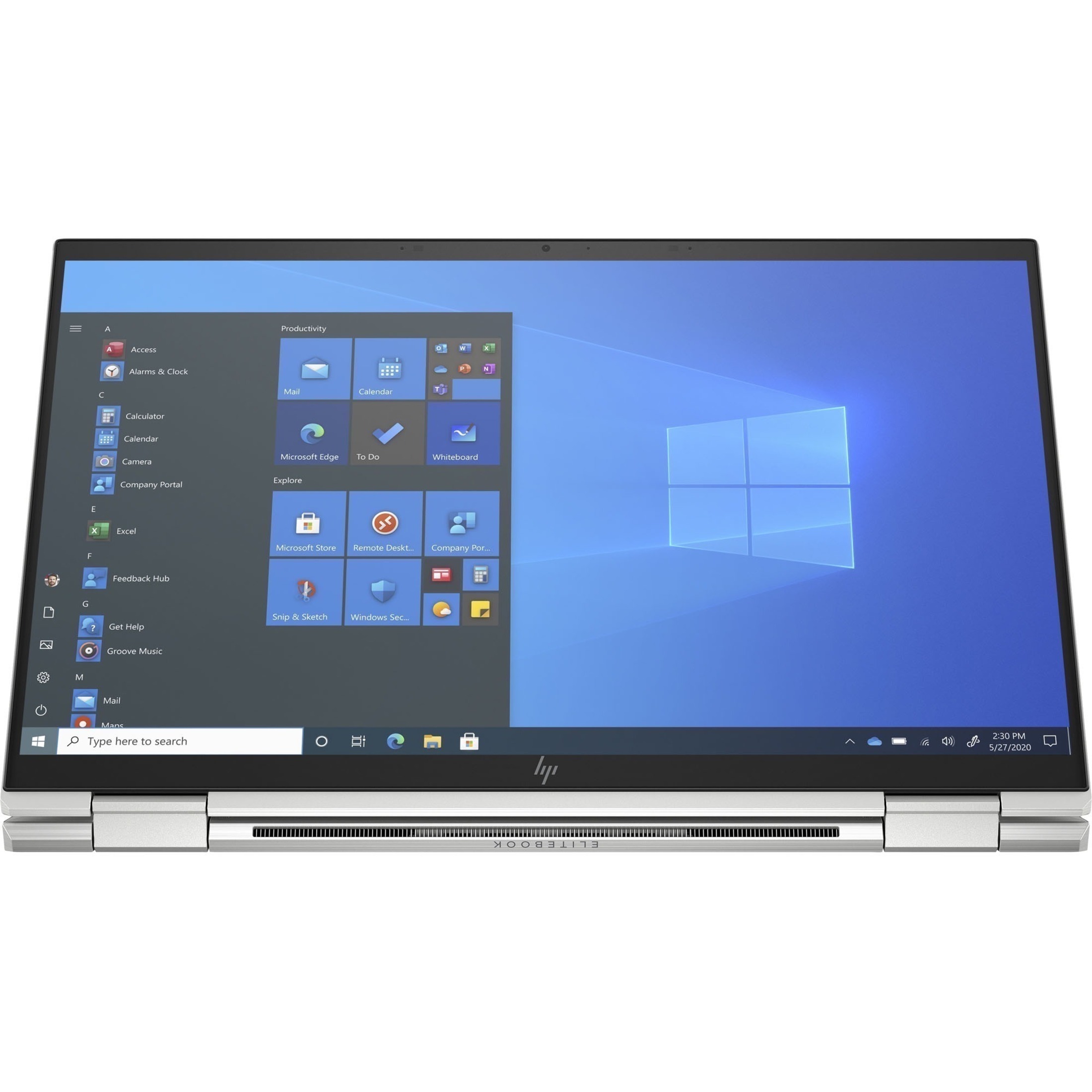 HP EliteBook x360 1030 G8 13.3" Notebook - Intel Core i7 11th Gen i7-1165G7 - 16 GB - 1 TB HDD - Intel Premium UHD Graphics — alternate image2