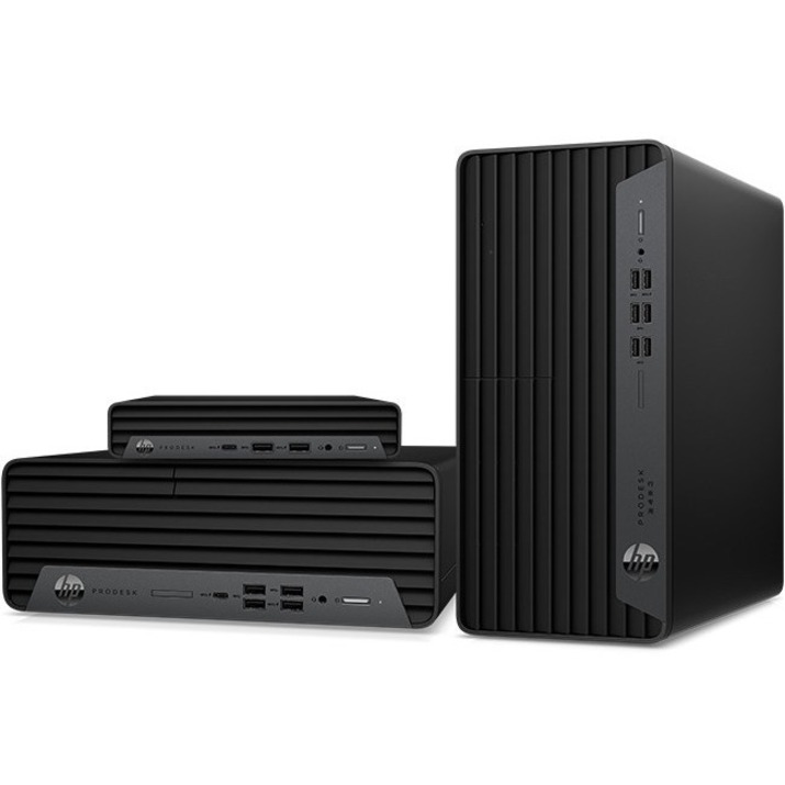 HP Business Desktop ProDesk 600 G6 Desktop Computer - Intel Core i7 10th Gen i7-10700 - 32 GB - 256 GB PCI Express 3.0 SSD - Small Form Factor - Intel Q470 Chip - Intel UHD Graphics 610 DDR4 SDRAM — alternate image4
