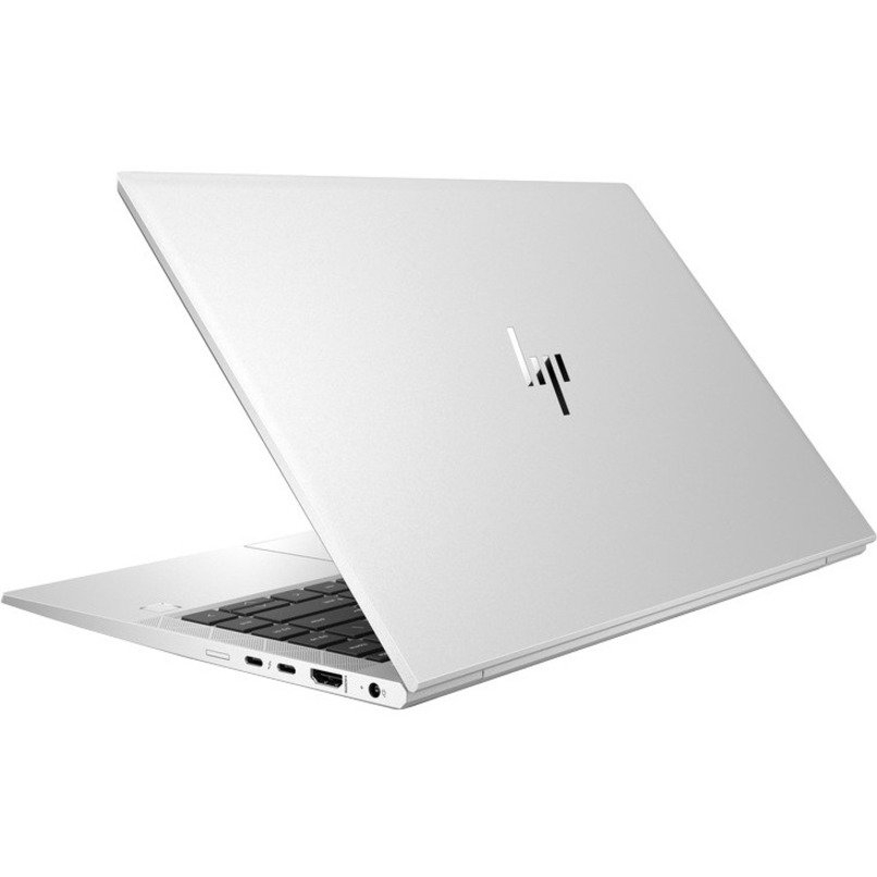 HP EliteBook 840 G7 14" Notebook - Full HD - 60 Hz - Intel Core i7 10th Gen i7-10610U - 16 GB - 256 GB SSD - Intel Chip - 1920 x 1080 - Intel UHD Graphics Premium - In-plane Switching (IPS) Technology - IEEE 802.11a/b/g/n/ac Wireless LAN Standard — rearmaximum