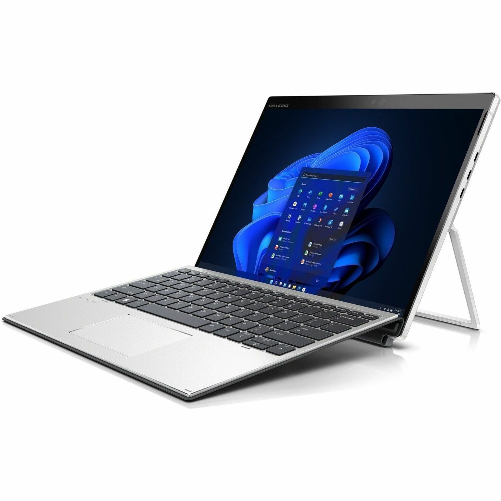 HP Elite x2 G8 13" Touchscreen Detachable 2 in 1 Notebook - WUXGA+ - 60 Hz - Intel Core i7 11th Gen i7-1185G7 - 16 GB - 256 GB SSD - Intel Chip - 1920 x 1280 - BrightView, In-plane Switching (IPS) Technology - Front Camera/Webcam - IEEE 802.11ax Wireless LAN Standard — alternate image2