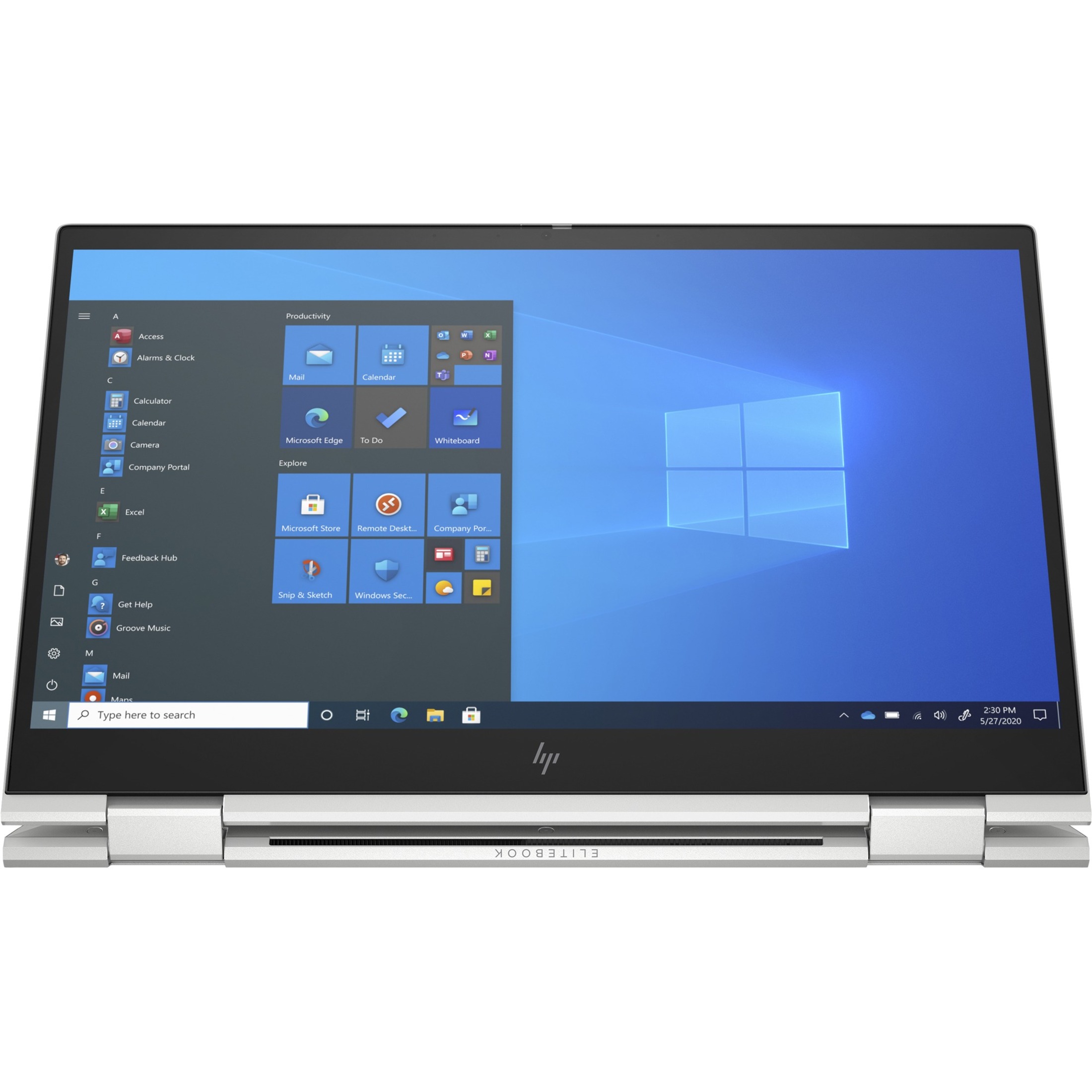 HP EliteBook x360 830 G8 13.3" Touchscreen Convertible 2 in 1 Notebook - Intel Core i5 11th Gen i5-1145G7 - 16 GB - 256 GB SSD - Intel Chip - In-plane Switching (IPS) Technology, Sure View - Front Camera/Webcam - IEEE 802.11ax Wireless LAN Standard — alternate image3