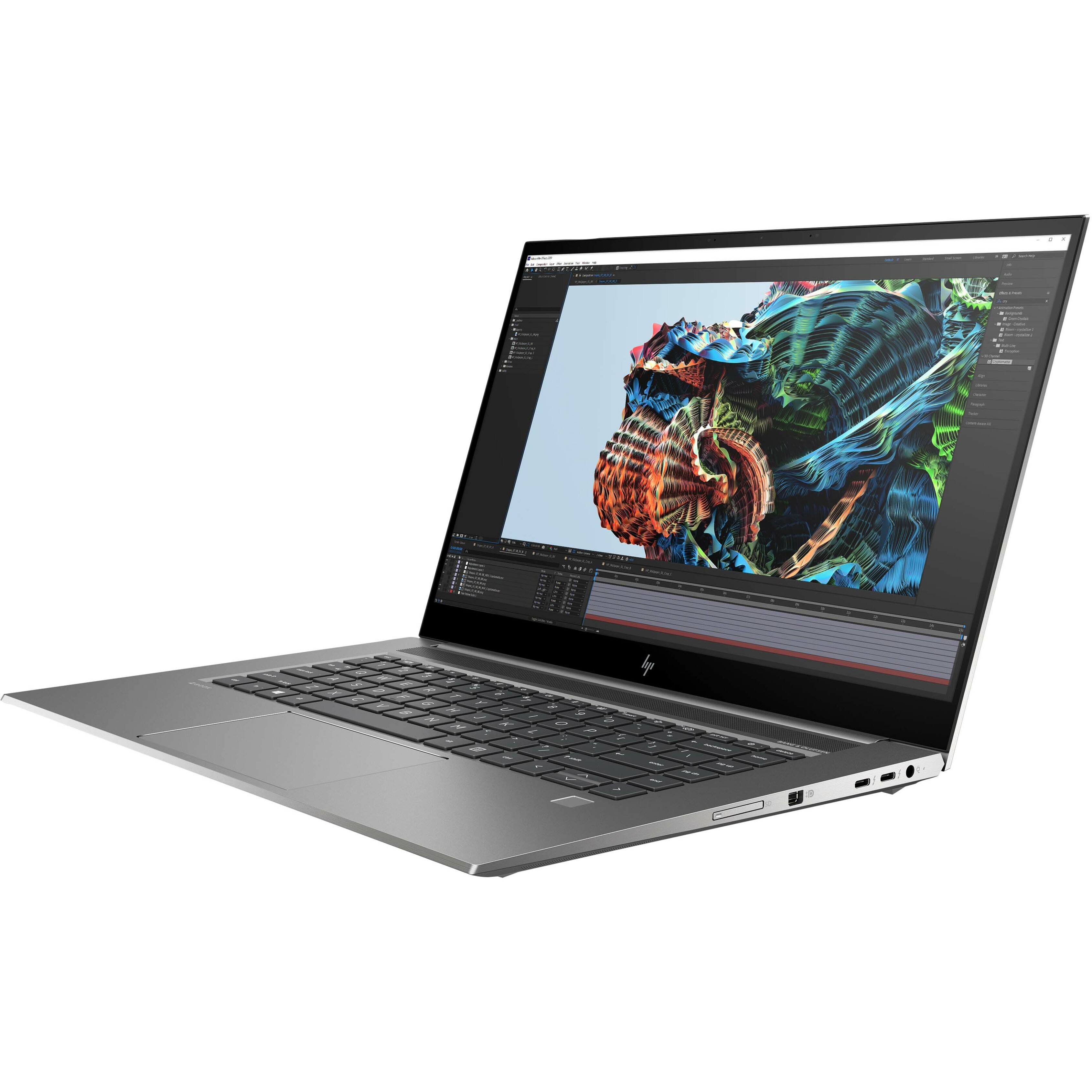 HP ZBook Studio G8 15.6" Mobile Workstation - Intel Core i7 11th Gen i7-11850H - 16 GB - 512 GB SSD - Intel WM590 Chip - In-plane Switching (IPS) Technology - Front Camera/Webcam - 9.50 Hours Battery Run Time - IEEE 802.11ax Wireless LAN Standard