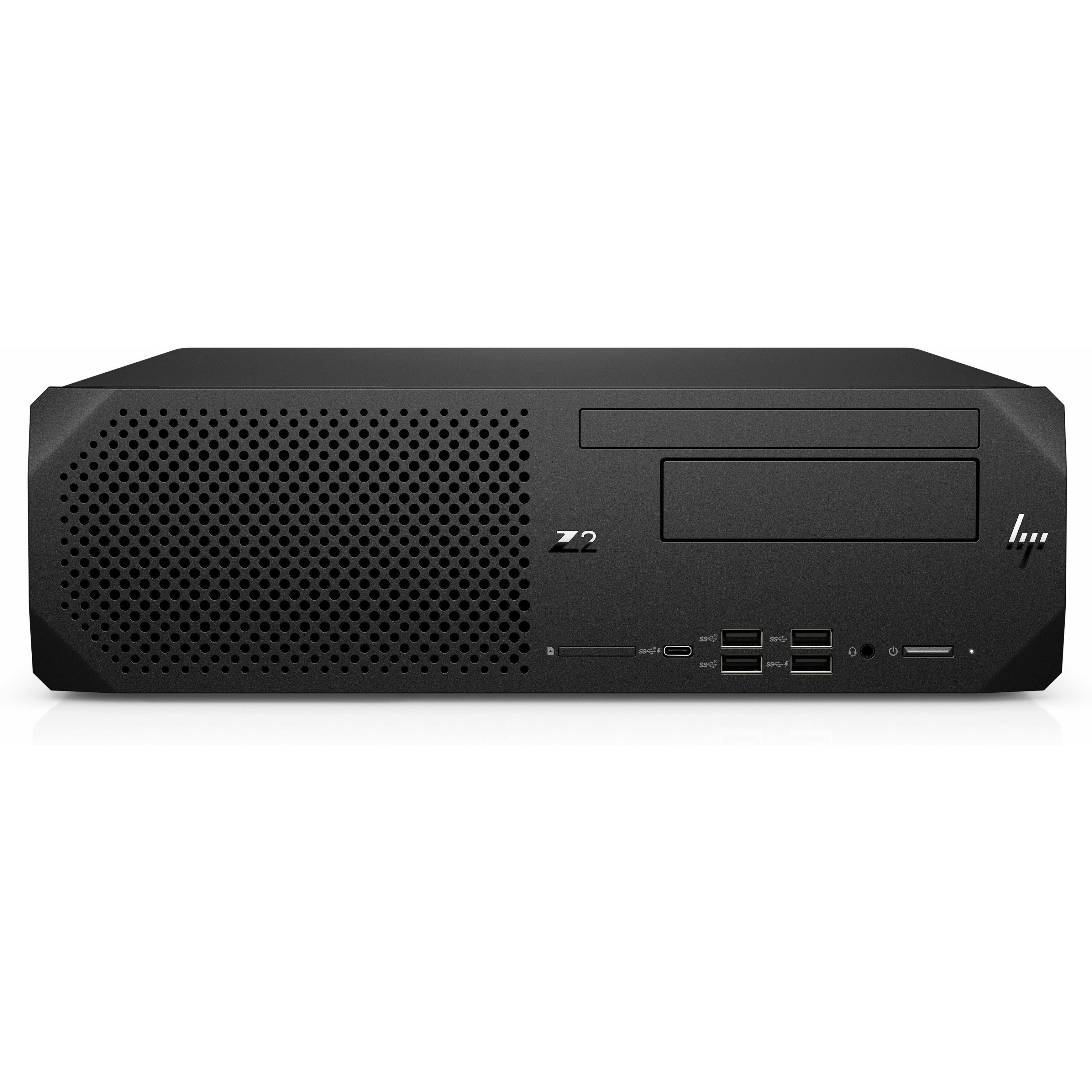 HP Z2 G5 Workstation - 1 Xeon W-1250 - 32 GB - Small Form Factor - Black - Intel W480 Chip - Serial ATA/600 Controller - 0, 1 RAID Levels - Gigabit Ethernet