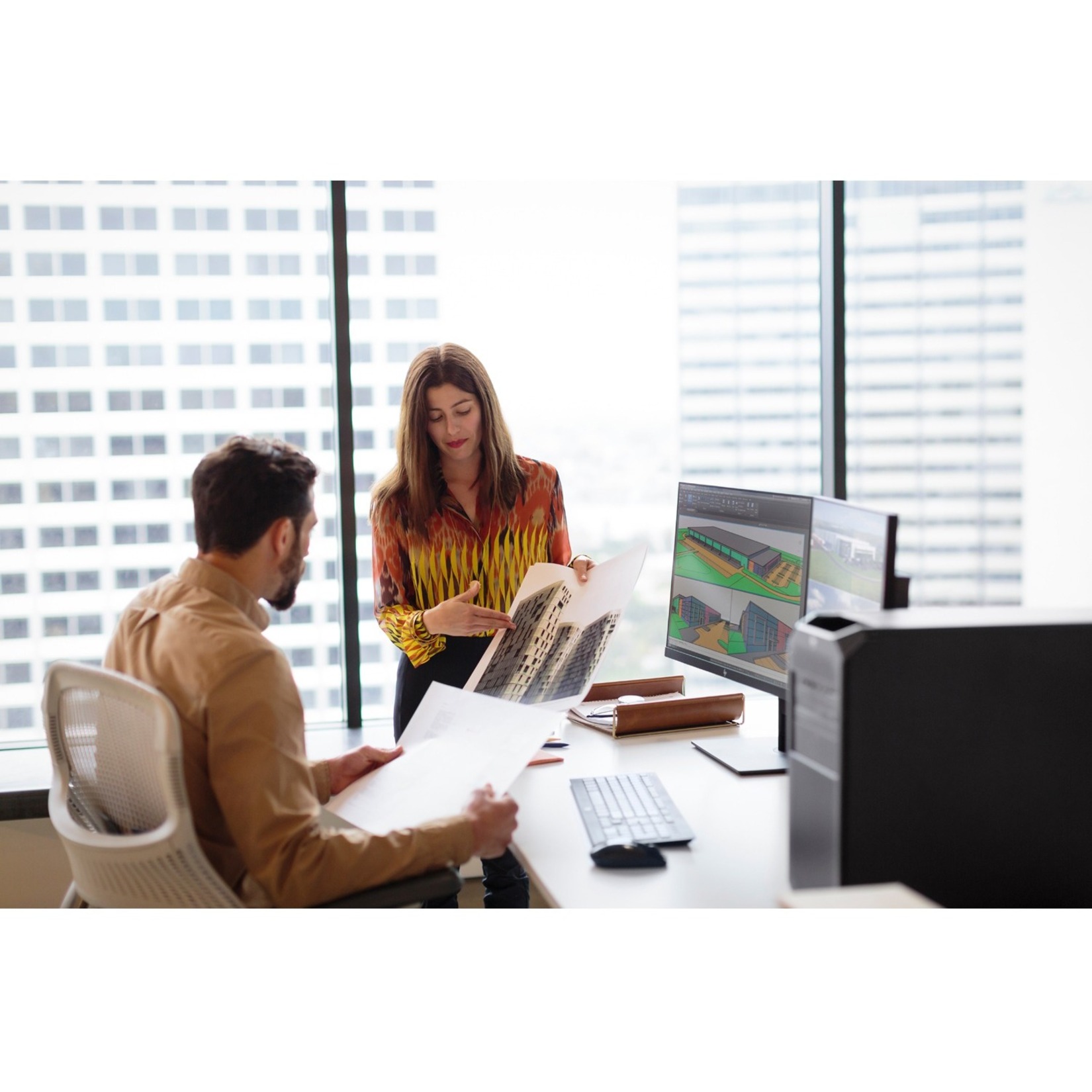 HP Z4 G4 Workstation - Core i9 10th Gen i9-10900X - 64 GB - 2 TB SSD - Mini-tower - Intel Chip - Windows 10 Pro - 16 GB Graphics - Serial ATA/600 Controller - 0, 1, 10 RAID Levels - Ethernet, Gigabit Ethernet — alternate image3