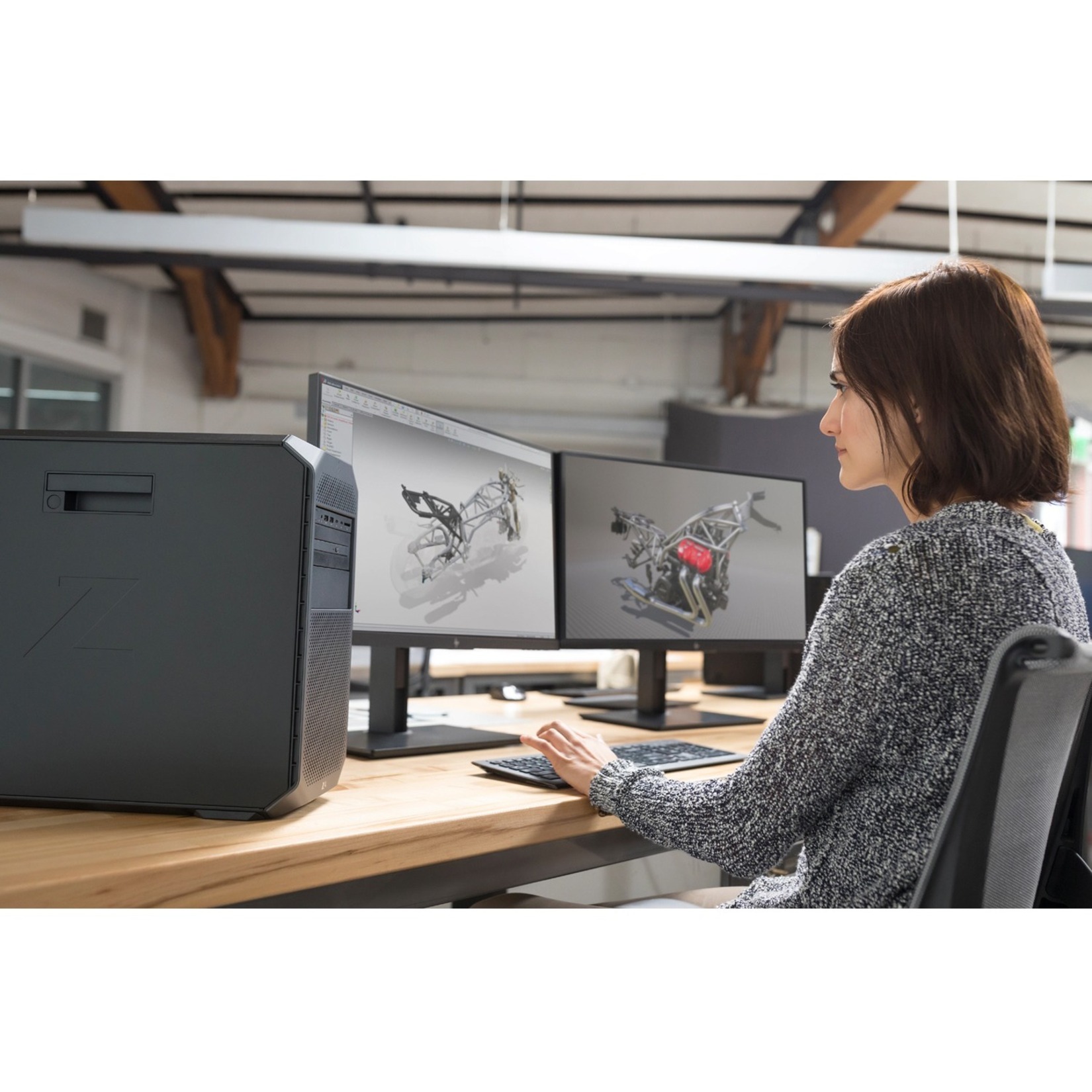 HP Z4 G4 Workstation - Core i9 10th Gen i9-10900X - 64 GB - 2 TB SSD - Mini-tower - Intel Chip - Windows 10 Pro - 16 GB Graphics - Serial ATA/600 Controller - 0, 1, 10 RAID Levels - Ethernet, Gigabit Ethernet — alternate image4