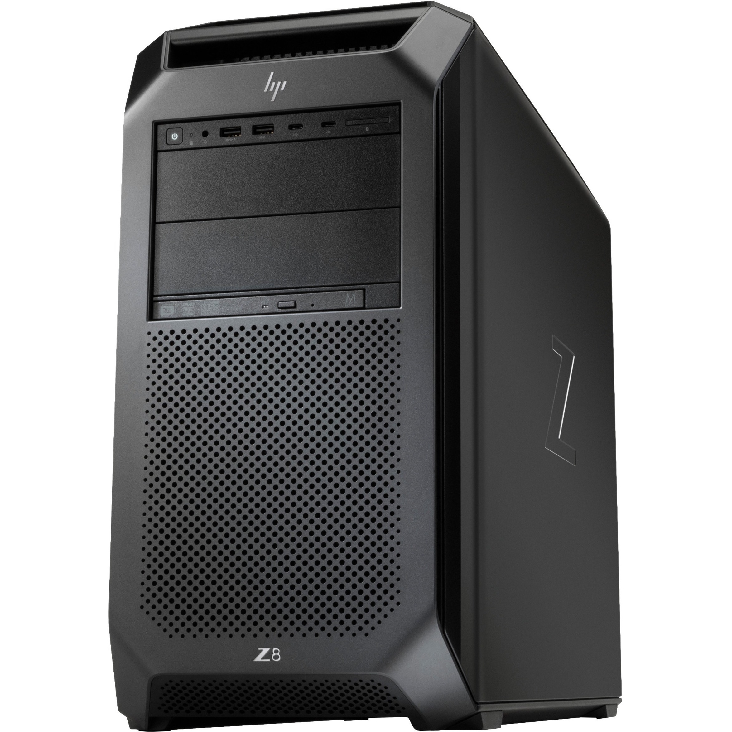HP Z8 G4 Workstation - Xeon Gold 6246R - 64 GB - 2 TB SSD - Tower - Intel C622 Chip - Windows 10 Pro for Workstations - 16 GB Graphics - Serial ATA/600 Controller - Ethernet, Gigabit Ethernet — left