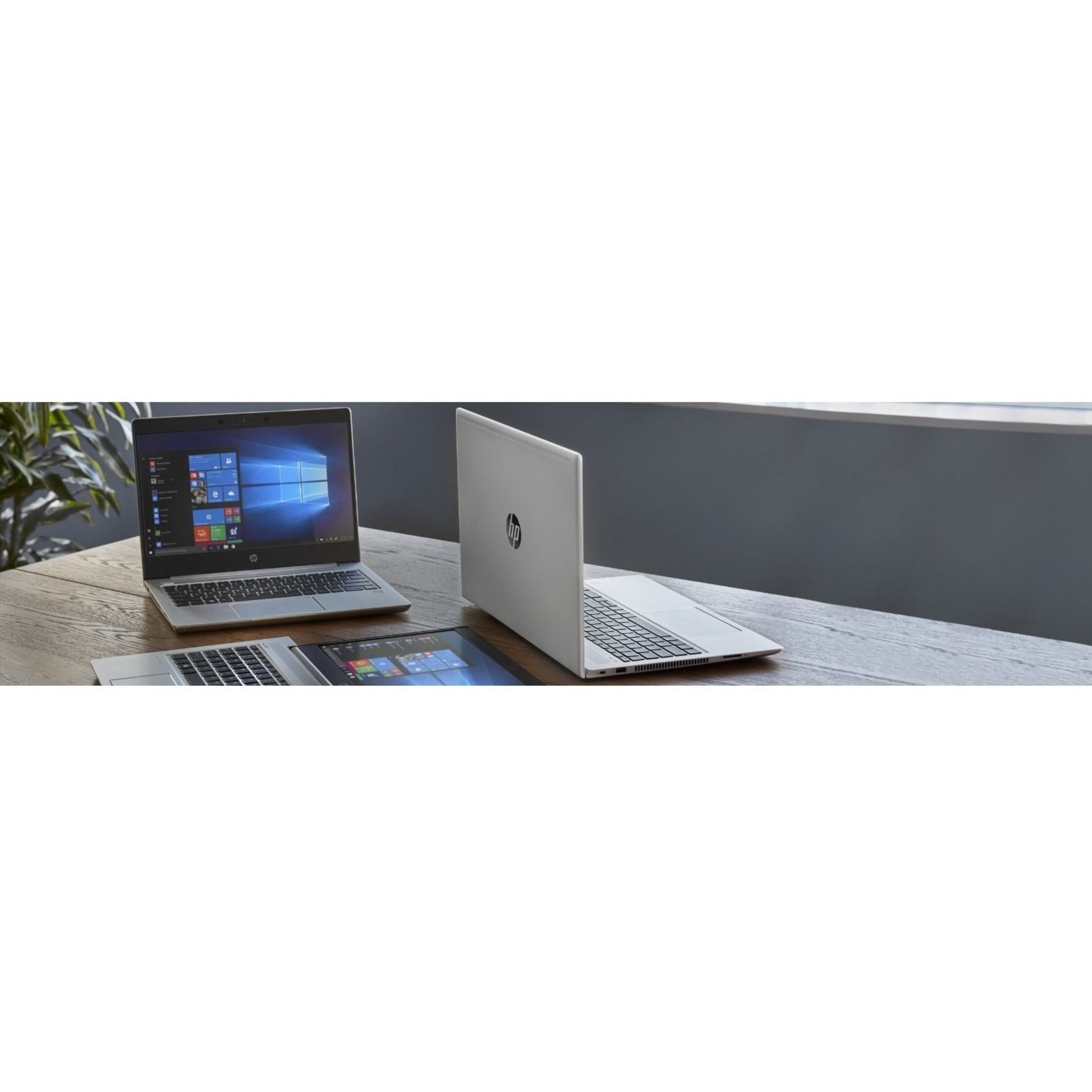 HP ProBook 455 G8 15.6" Notebook - AMD Ryzen 7 PRO - 16 GB - 512 GB SSD - Pike Silver Aluminum - In-plane Switching (IPS) Technology - Front Camera/Webcam - 14.75 Hours Battery Run Time - IEEE 802.11ax Wireless LAN Standard — alternate image2