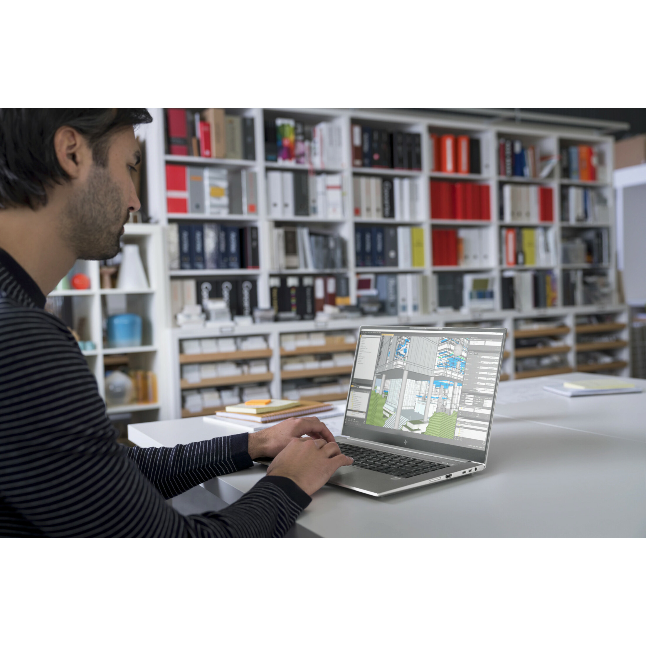 HP ZBook Studio G7 15.6" Mobile Workstation - 60 Hz - Intel Core i7 10th Gen i7-10750H - 16 GB - 512 GB SSD - Intel WM490 Chip - 18 Hours Battery Run Time - IEEE 802.11ax Wireless LAN Standard — life style