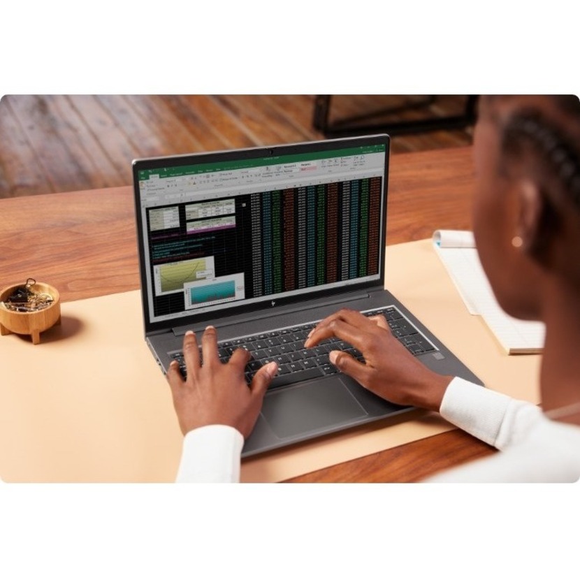 HP ZBook Power G8 15.6" Mobile Workstation - Intel Core i9 11th Gen i9-11900H - 64 GB - Intel WM590 Chip - In-plane Switching (IPS) Technology - IEEE 802.11ax Wireless LAN Standard — alternate image1