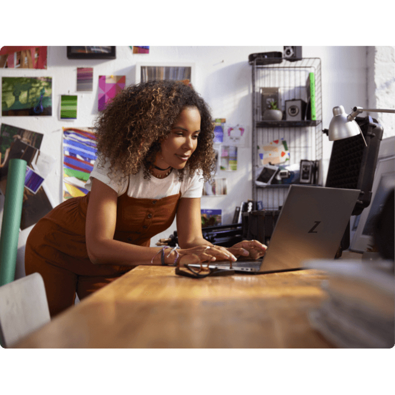 HP ZBook Studio G8 15.6" Mobile Workstation - Intel Core i7 11th Gen i7-11800H - 16 GB - 512 GB SSD - Intel WM590 Chip - In-plane Switching (IPS) Technology - 9.50 Hours Battery Run Time - IEEE 802.11ax Wireless LAN Standard — life style