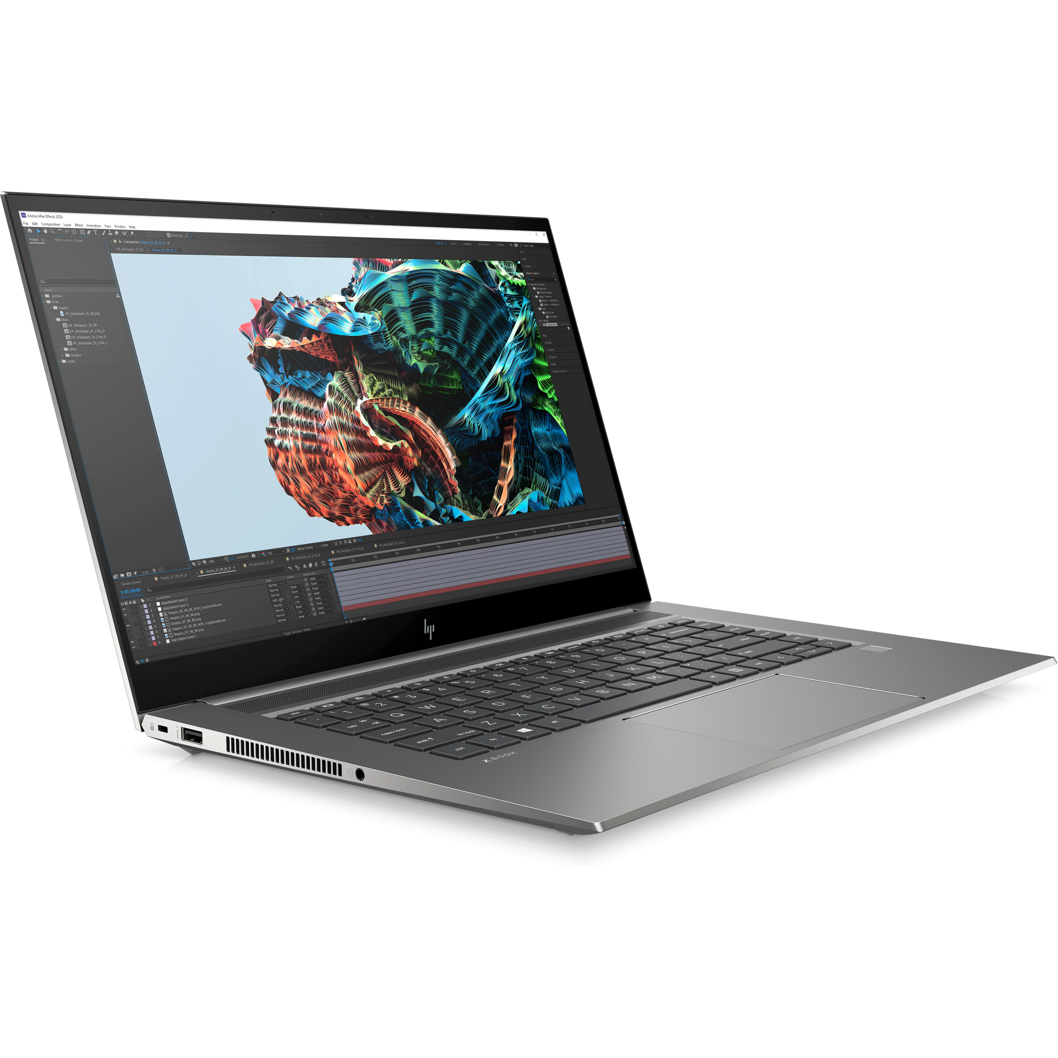 HP ZBook Studio G8 15.6" Mobile Workstation - Intel Core i7 11th Gen i7-11800H - 16 GB - 512 GB SSD - Intel WM590 Chip - In-plane Switching (IPS) Technology - 9.50 Hours Battery Run Time - IEEE 802.11ax Wireless LAN Standard