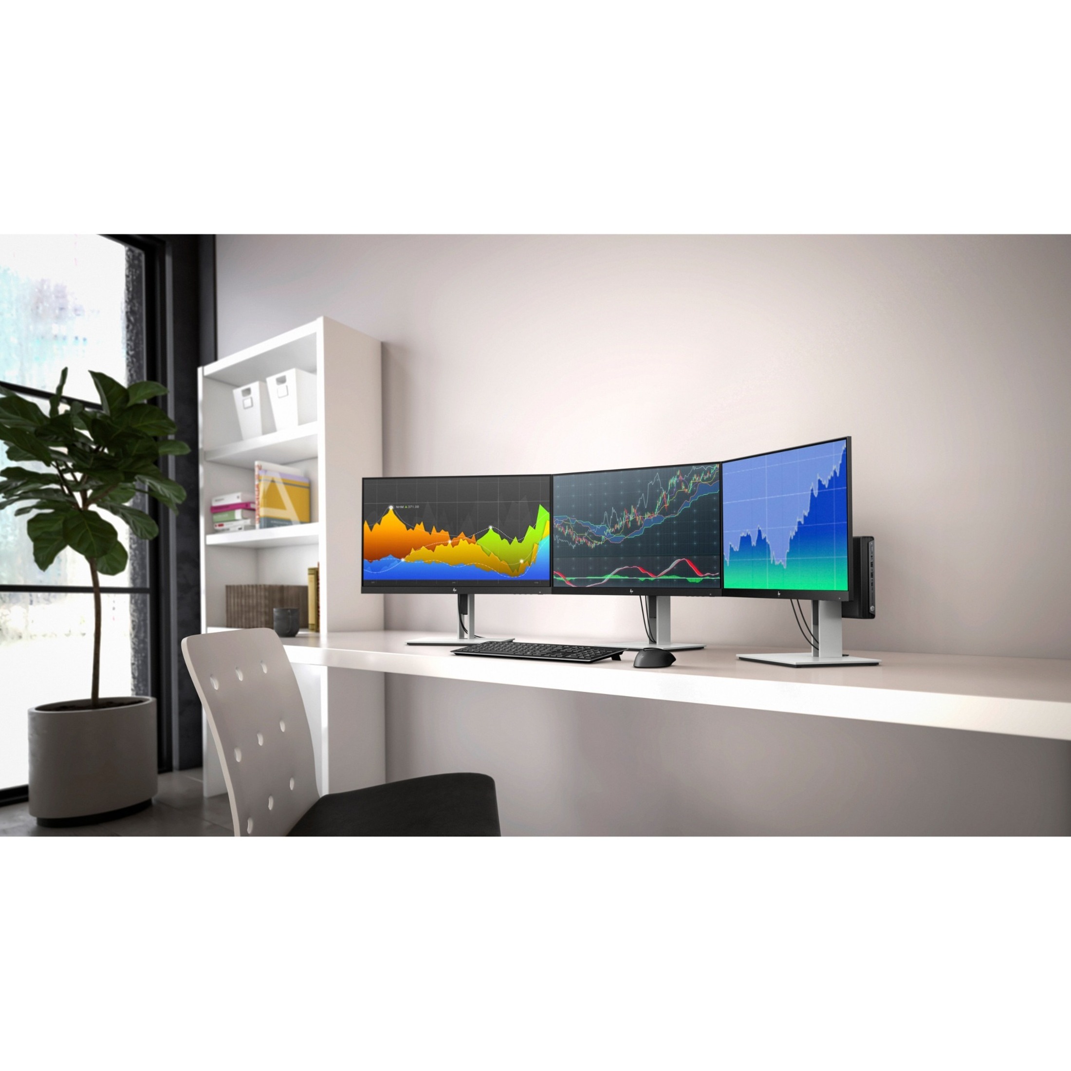 HP EliteDesk 805 G6 Desktop Computer - AMD Ryzen 5 PRO 4650G - 32 GB - 512 GB PCI Express NVMe SSD - Desktop Mini - AMD PRO 565 Chip - AMD Radeon Graphics DDR4 SDRAM — alternate image1