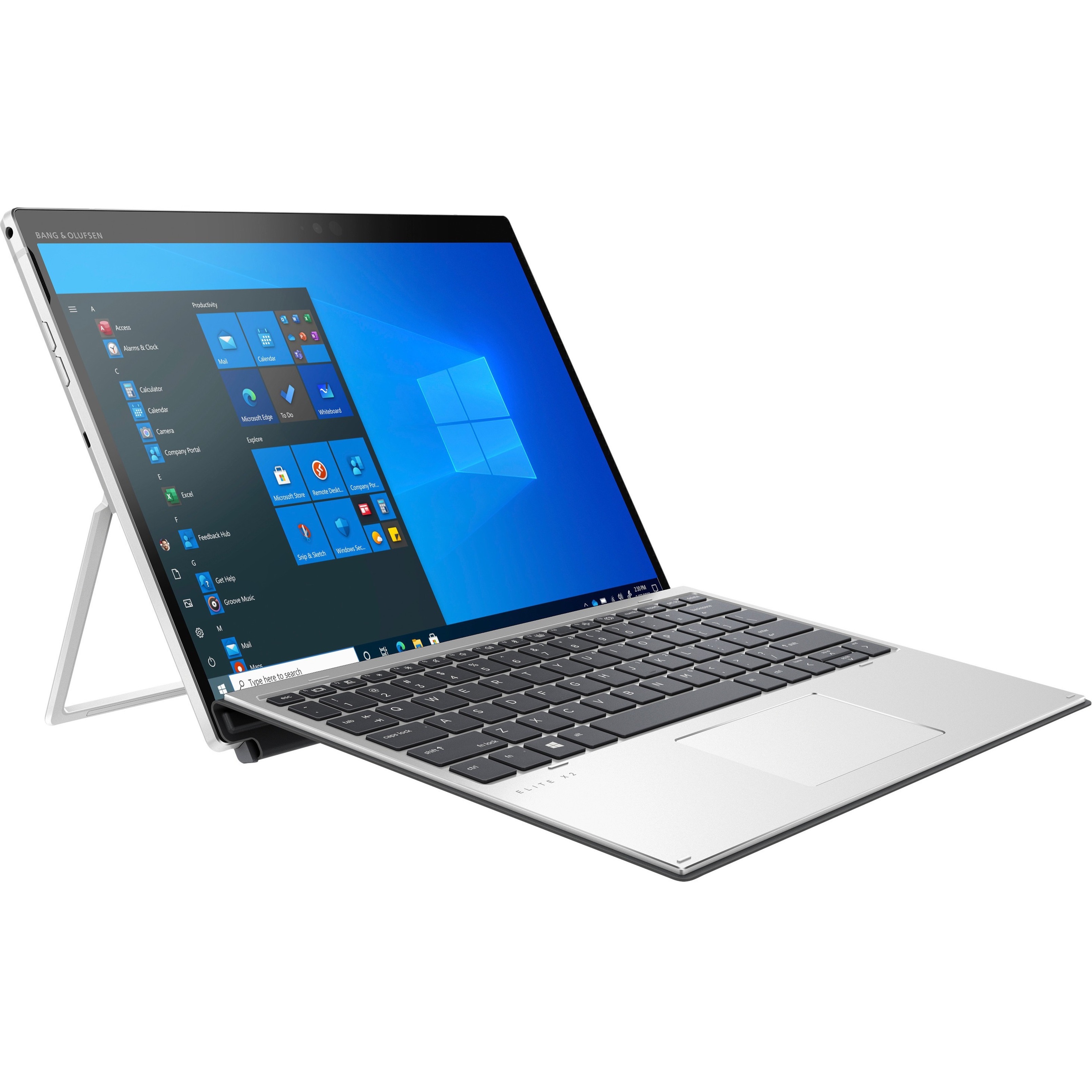 HP Elite x2 G8 13" Touchscreen Detachable 2 in 1 Notebook - 60 Hz - Intel Core i5 11th Gen i5-1145G7 - 16 GB - 1 TB SSD - Intel Chip - LTE Advanced - Intel Iris Xe Graphics - In-plane Switching (IPS) Technology, BrightView - 4G - IEEE 802.11ax Wireless LAN Standard — alternate image1