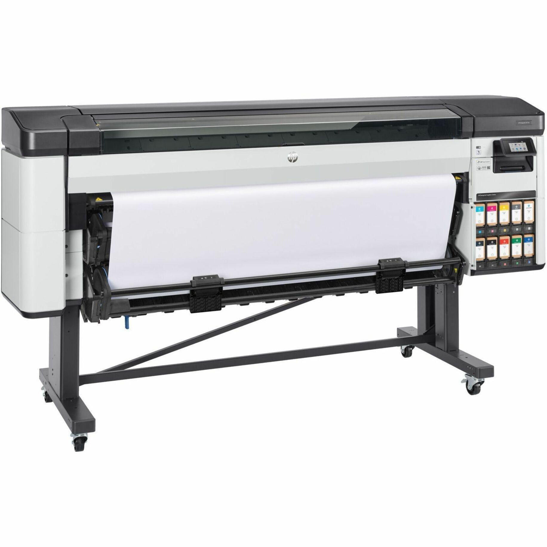 HP Designjet Z9+ Pro Inkjet Large Format Printer - Includes Printer - Color - TAA Compliant - 2400 x 1200 dpi - Ethernet - Floor Standing Supported - Printer Stand Included — alternate image1