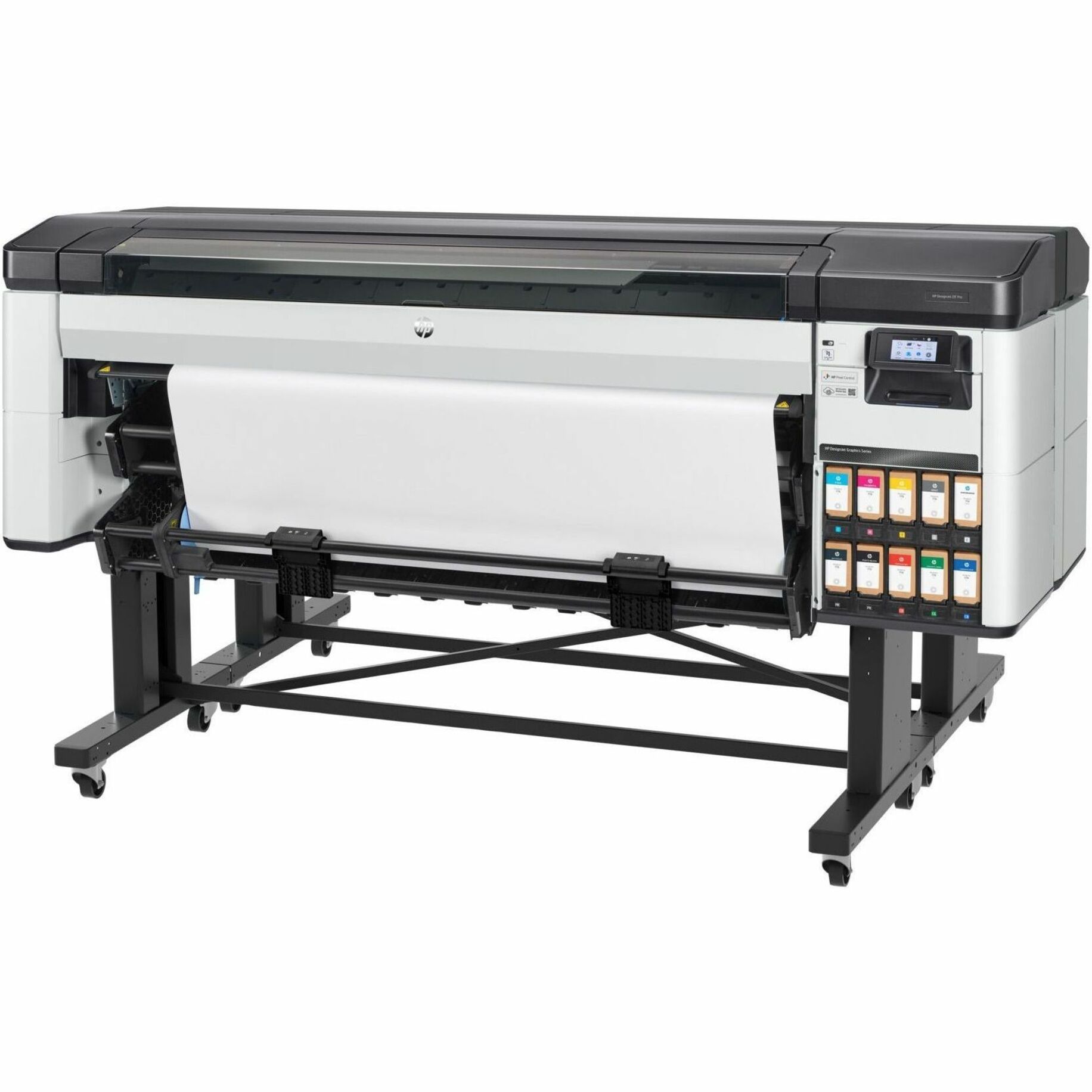 HP Designjet Z9+ Pro Inkjet Large Format Printer - Includes Printer - Color - TAA Compliant - 2400 x 1200 dpi - Ethernet - Floor Standing Supported - Printer Stand Included — alternate image3