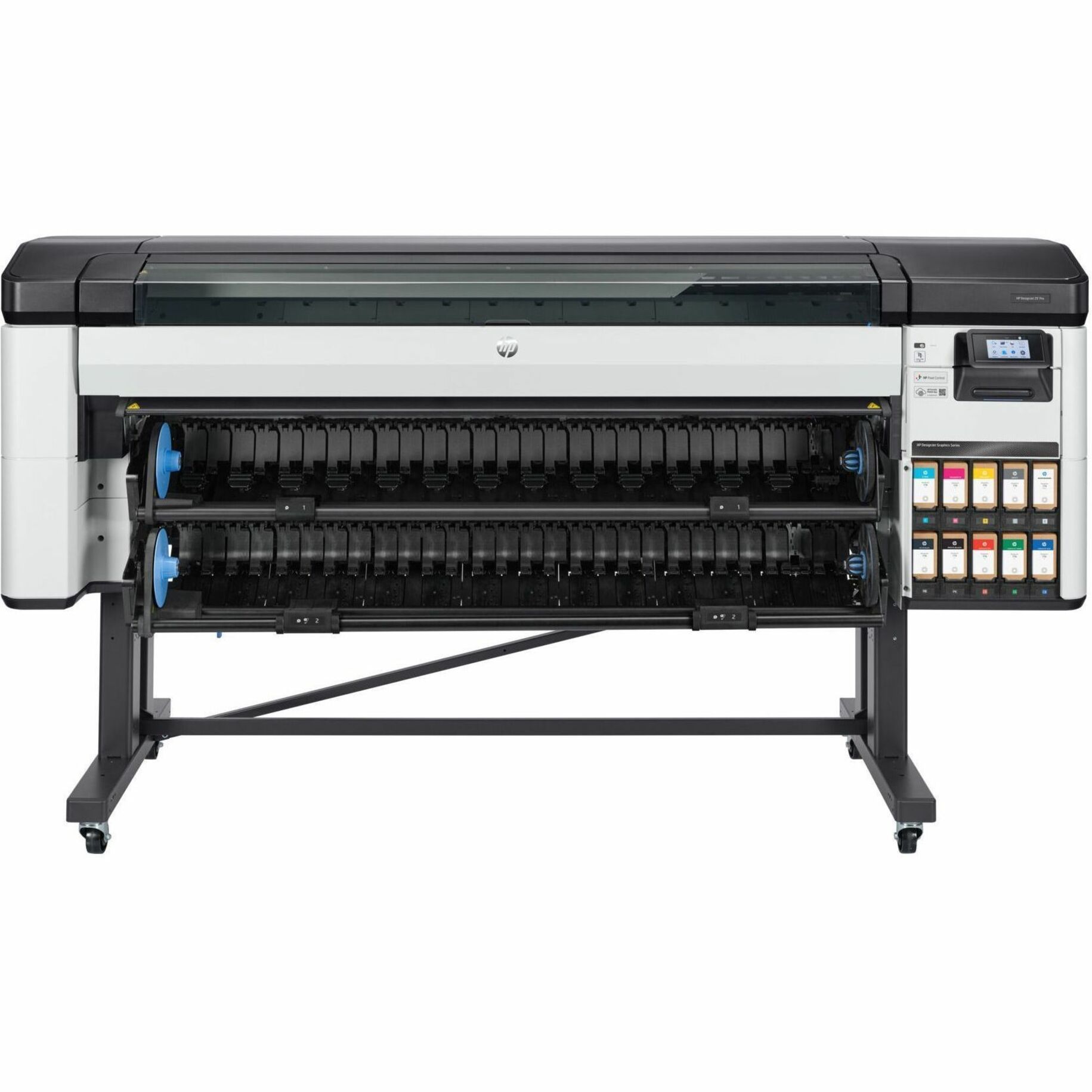 HP Designjet Z9+ Pro Inkjet Large Format Printer - Includes Printer - Color - TAA Compliant - 2400 x 1200 dpi - Ethernet - Floor Standing Supported - Printer Stand Included — alternate image5