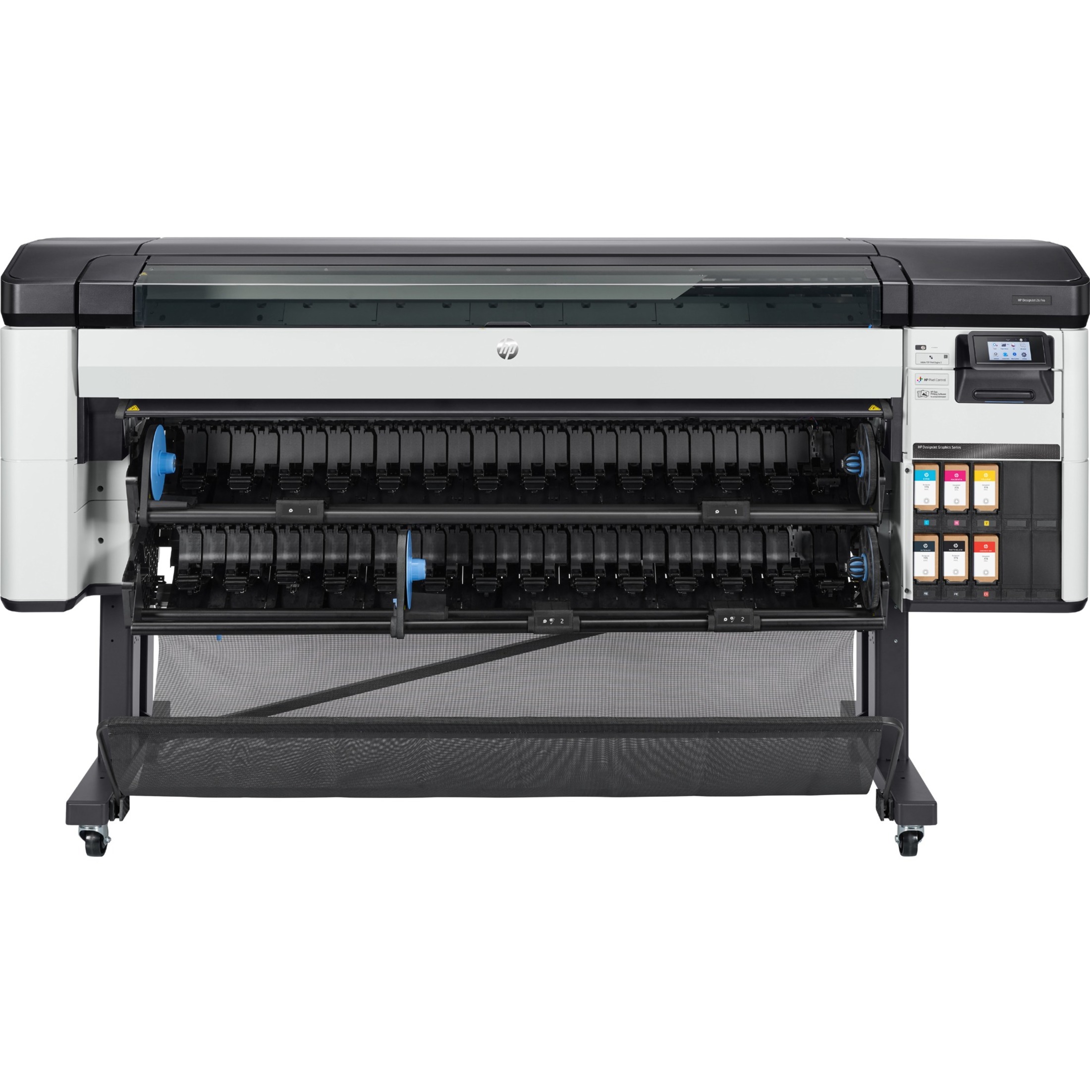 HP Designjet Z6 Inkjet Large Format Printer - 64" Print Width - Color - 6 Color(s) - 1054.9 ft²/h Color Speed - 2400 x 1200 dpi - Ethernet - Plain Paper, Coated Paper, Glossy Paper, Roll Paper — alternate image4