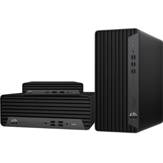 HP Business Desktop ProDesk 600 G6 Desktop Computer - Intel Core i7 10th Gen i7-10700 - vPro Technology - 32 GB - 512 GB PCI Express NVMe SSD - Micro Tower - Intel Q470 Chip - Intel UHD Graphics 630 DDR4 SDRAM — alternate image2
