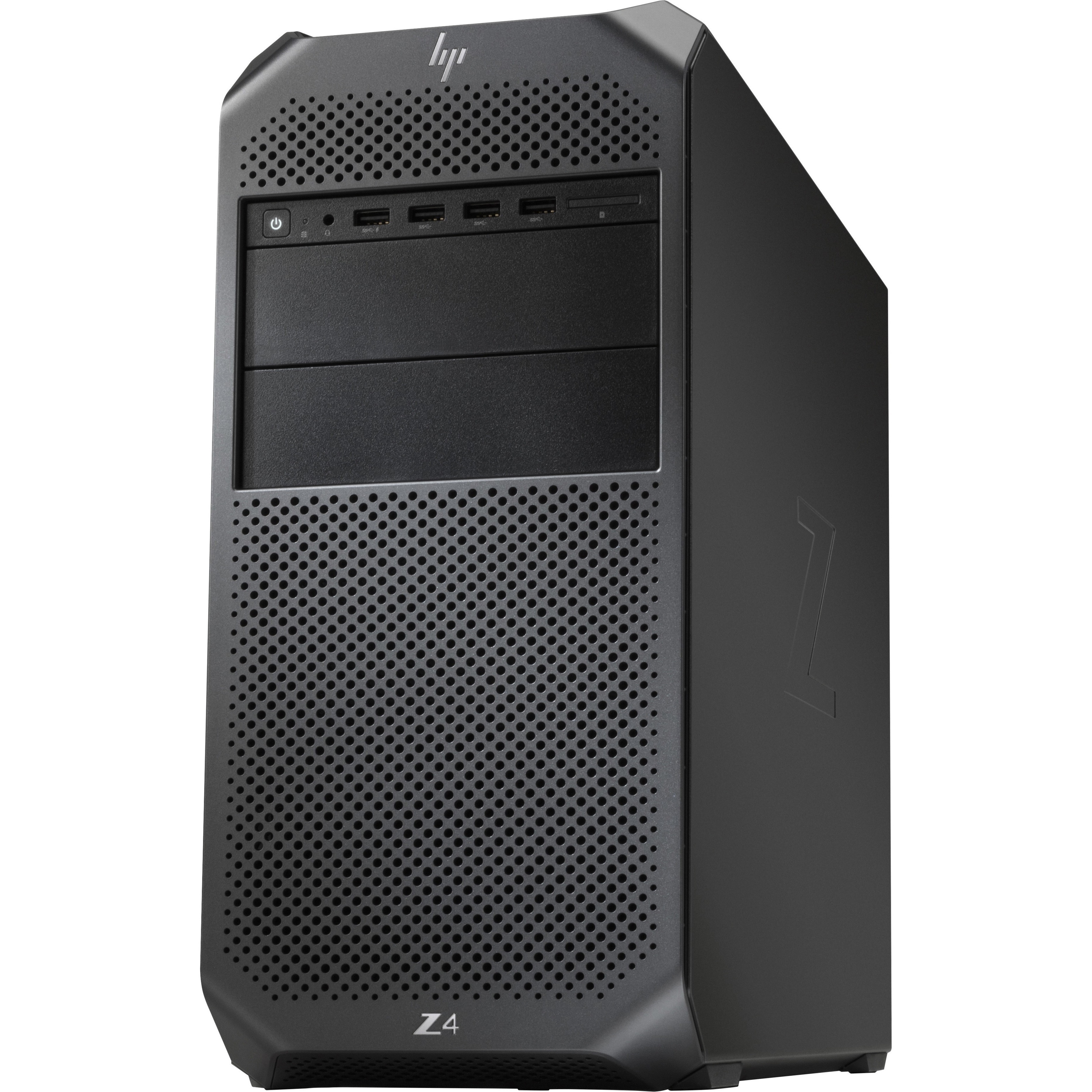 HP Z4 G4 Workstation - 1 Xeon W-2225 - vPro Technology - 8 GB - 512 GB SSD - Mini-tower - Black - Intel C422 Chip - Serial ATA/600 Controller - 0, 1, 5, 10 RAID Levels - Gigabit Ethernet