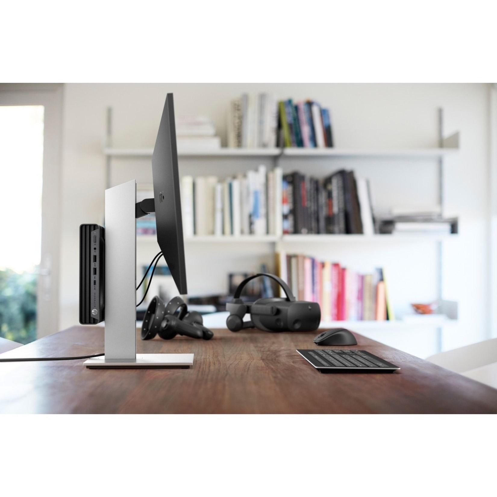 HP EliteDesk 805 G6 Desktop Computer - AMD Ryzen 5 PRO 4650GE - 16 GB - 256 GB PCI Express NVMe SSD - Desktop Mini - AMD PRO 565 Chip - AMD Radeon Graphics DDR4 SDRAM — alternate image2