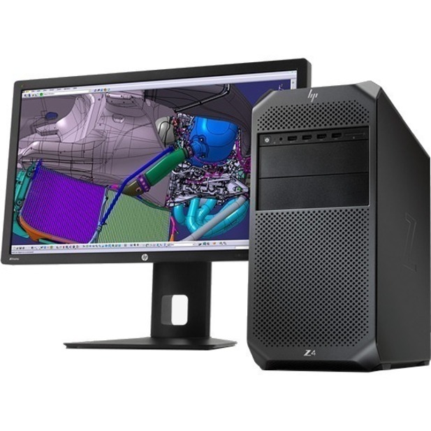 HP Z4 G4 Workstation - 1 Core X-Series 10th Gen i9-10920X - 64 GB - Mini-tower - Black - Intel X299 Chip - Serial ATA/600 Controller - 0, 1, 5, 10 RAID Levels - Gigabit Ethernet — alternate image11