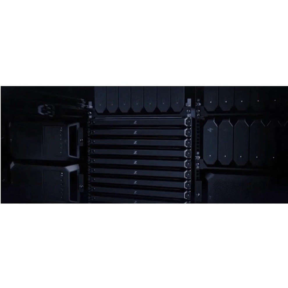 HP ZCentral 4R Workstation - 1 Xeon W-2295 - vPro Technology - 128 GB - Rack-mountable - Intel C422 Chip - Serial ATA/600 Controller - 0, 1, 10 RAID Levels - Gigabit Ethernet — alternate image3