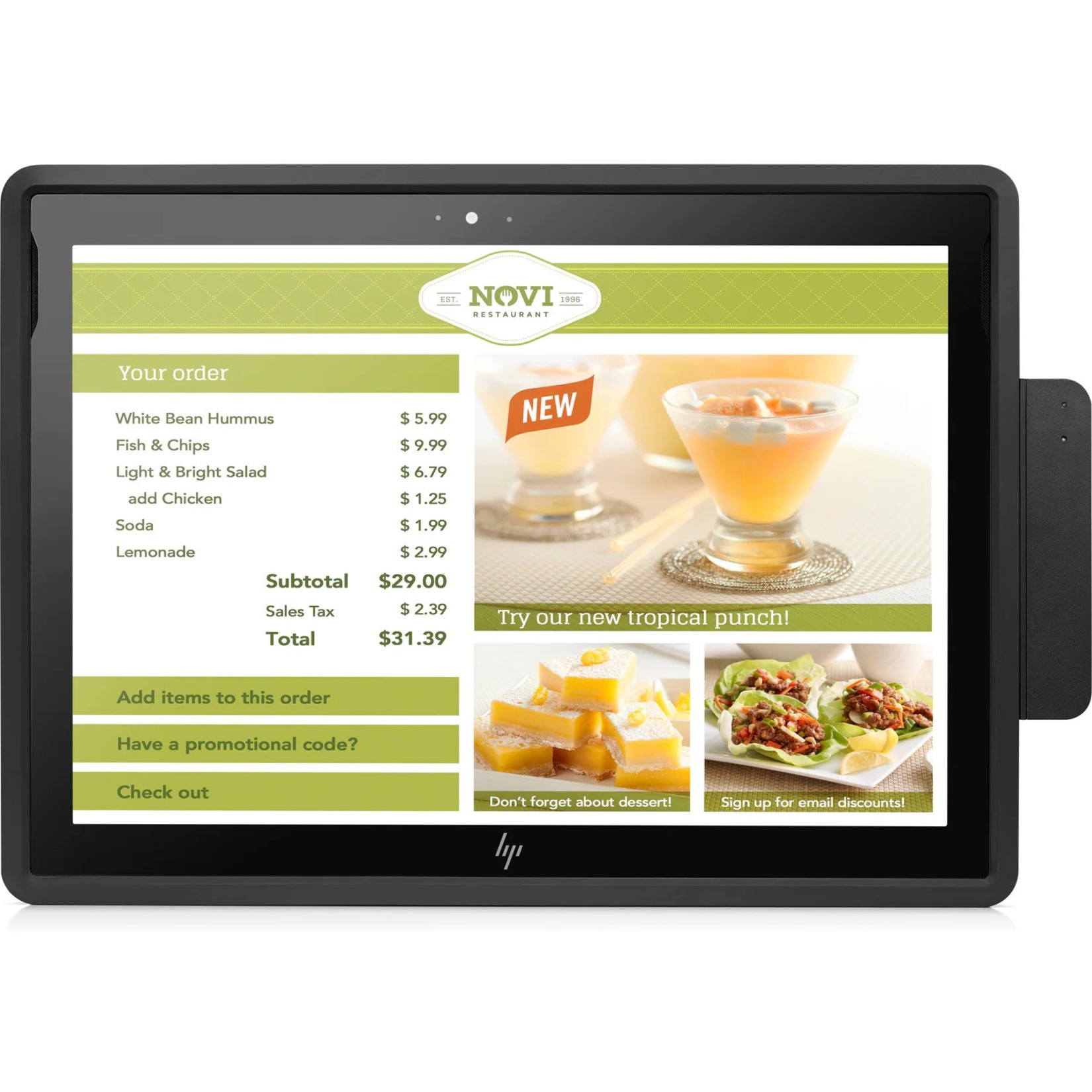 HP Engage Go 10 Case - For HP Engage Go Tablet - 10" Maximum Screen Size Supported — alternate image4