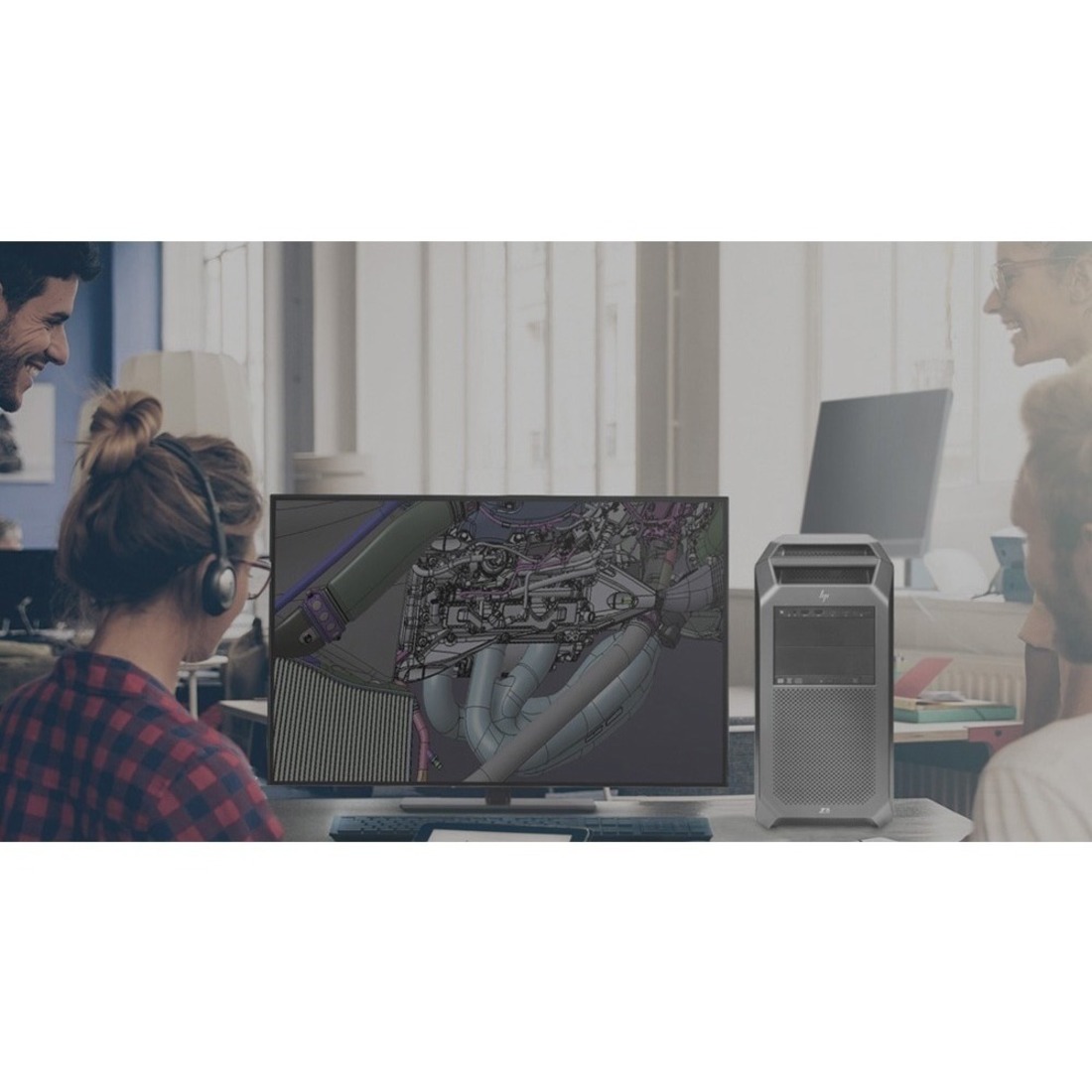 HP Z8 G4 Workstation - Xeon Silver 4214R - vPro Technology - 128 GB - Tower - Black - Intel C622 Chip - Serial ATA/600 Controller - 0, 1, 5, 10 RAID Levels - Gigabit Ethernet — alternate image10