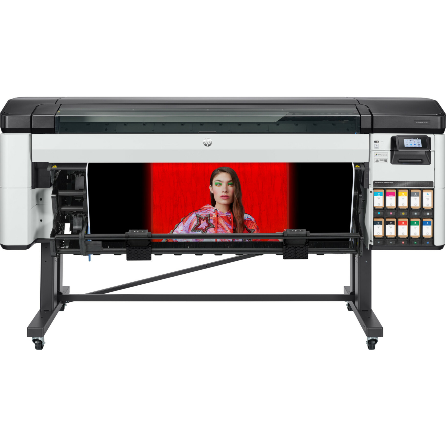 HP Designjet Z9+ Pro PostScript Inkjet Large Format Printer - 64" Print Width - Color - 9 Color(s) - 1055 ft²/h Mono Speed - 11355.9 ft²/h Color Speed - 2400 x 1200 dpi - Ethernet - Plain Paper, Canvas, Roll Paper, Banner, Coated Paper, Glossy Paper - Floor Standing Supported - Adobe PDF 1.7, Adobe PostScript 3, TIFF, JPEG, CALS/G4, HP GL/2, HP RTL