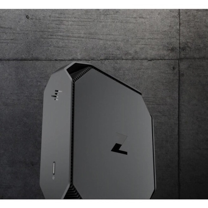 HP Z2 Mini G5 Workstation - 1 Core i7 10th Gen i7-10700 - 16 GB - 512 GB SSD - Serial ATA/600 Controller - 0, 1 RAID Levels - Gigabit Ethernet — alternate image1