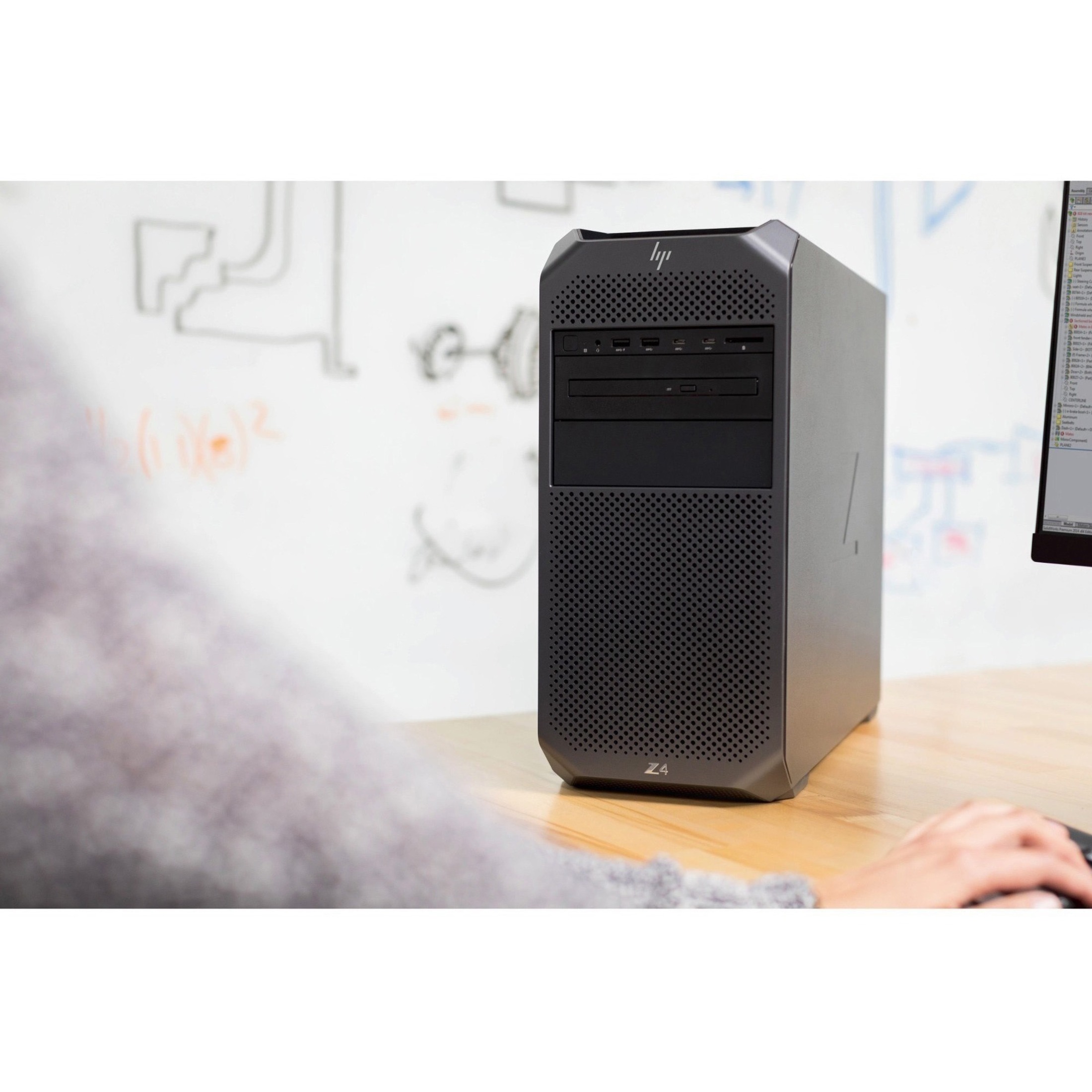 HP Z4 G4 Workstation - 1 Xeon W-2235 - vPro Technology - 32 GB - Mini-tower - Black - Intel C422 Chip - Serial ATA/600 Controller - 0, 1, 5, 10 RAID Levels - Gigabit Ethernet — alternate image11