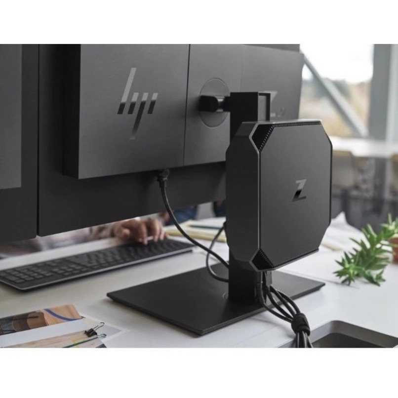 HP Z2 Mini G5 Workstation - 1 Core i5 10th Gen i5-10600 - 8 GB - 256 GB SSD - Serial ATA/600 Controller - 0, 1 RAID Levels - Gigabit Ethernet — alternate image4