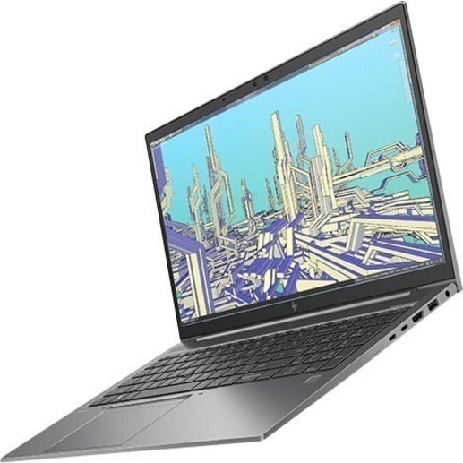 HP ZBook Firefly 15 G8 15.6" Mobile Workstation - 60 Hz - Intel Core i7 11th Gen i7-1185G7 - 32 GB - 512 GB SSD - Intel Chip - LTE - In-plane Switching (IPS) Technology - 14 Hours Battery Run Time - 5G - IEEE 802.11ax Wireless LAN Standard — alternate image2