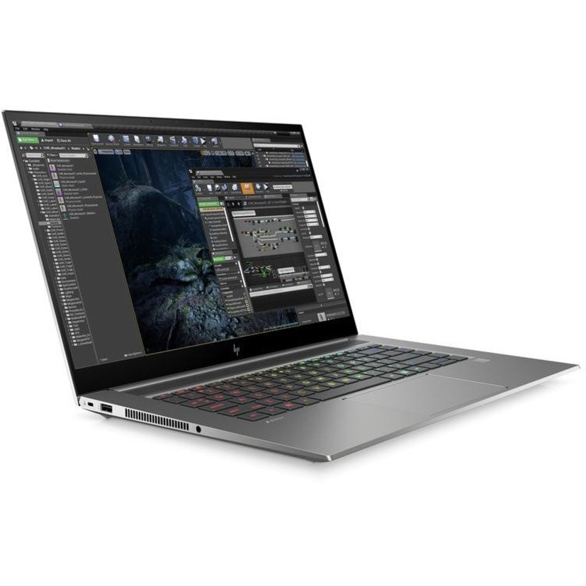 HP ZBook Studio G8 15.6" Mobile Workstation - Intel Core i7 11th Gen i7-11850H - vPro Technology - 32 GB - 1 TB SSD - Intel WM590 Chip - Intel UHD Graphics - In-plane Switching (IPS) Technology - 9.50 Hours Battery Run Time - IEEE 802.11ax Wireless LAN Standard — alternate image3