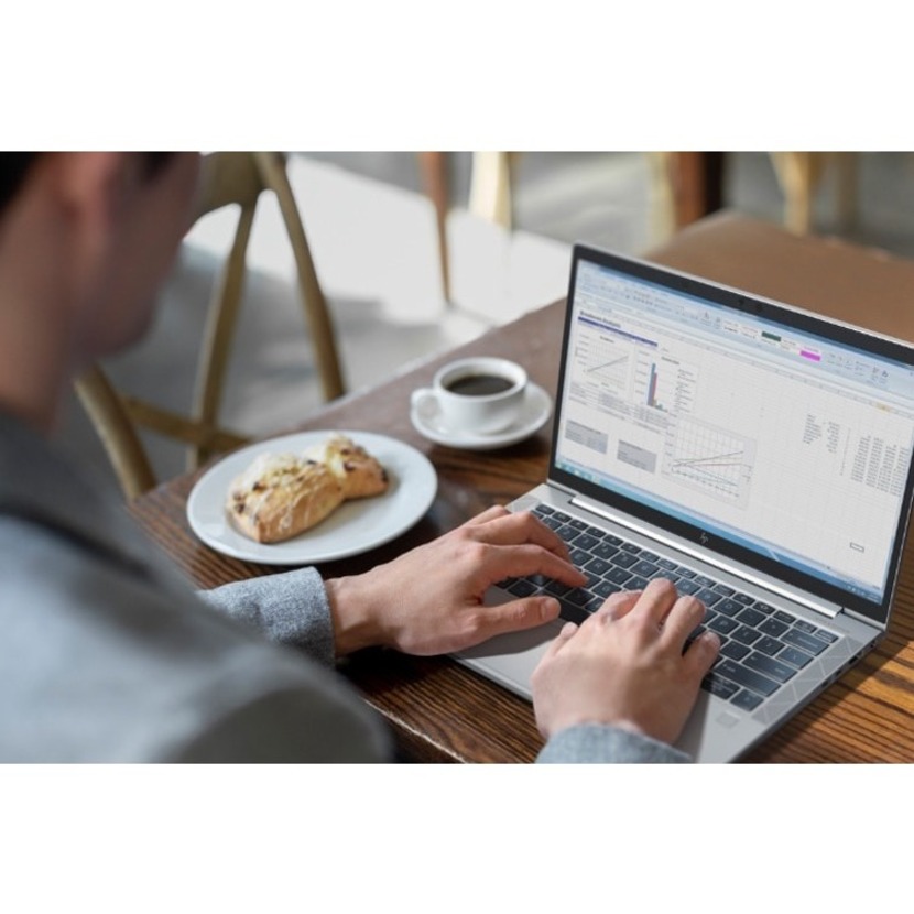 HP EliteBook 845 G7 14" Notebook - Full HD - 60 Hz - AMD Ryzen 5 PRO 4650U - 16 GB - 256 GB SSD - AMD Chip - 1920 x 1080 - AMD Radeon Graphics - In-plane Switching (IPS) Technology — alternate image4