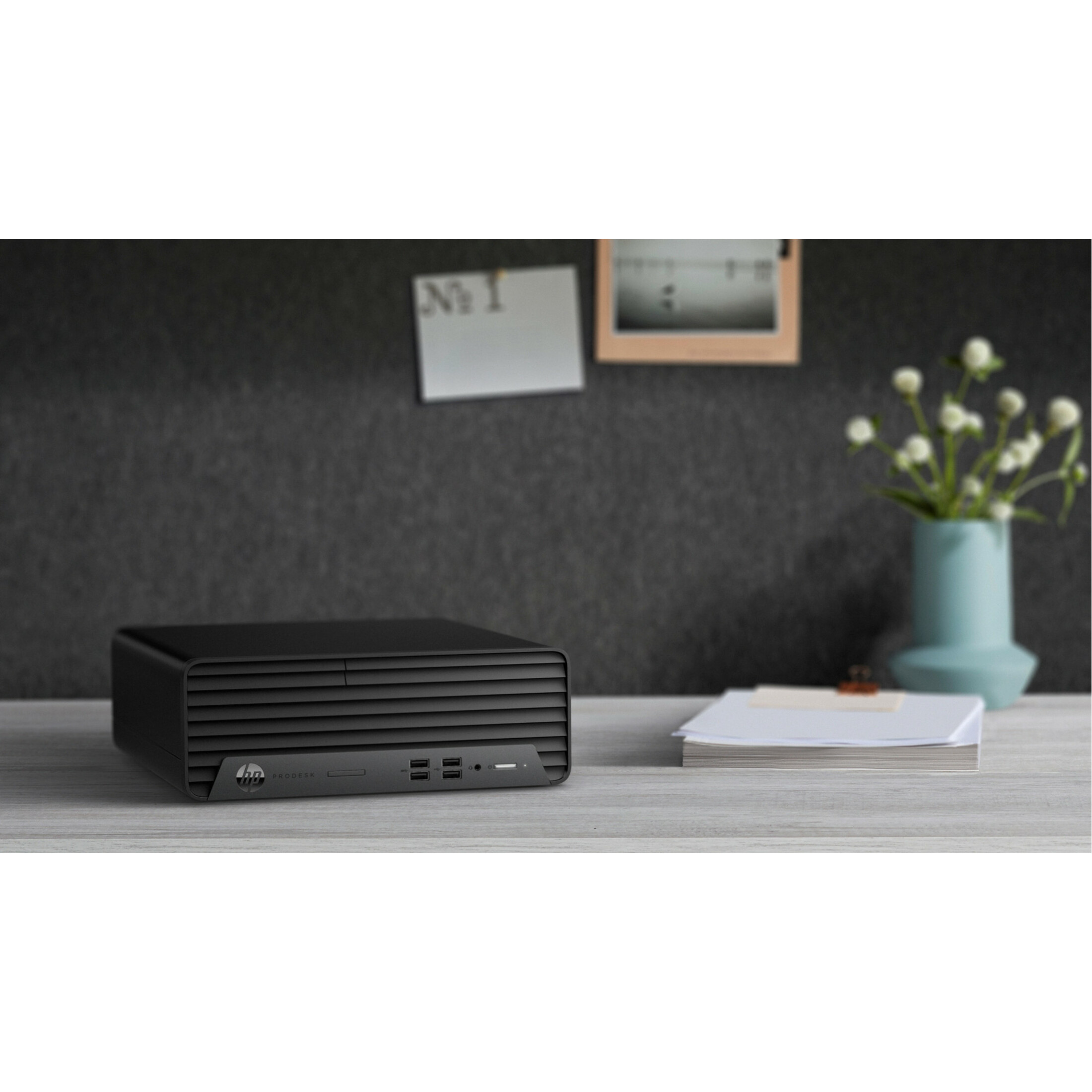 HP Business Desktop ProDesk 400 G7 Desktop Computer - Intel Core i3 10th Gen i3-10100 - 16 GB - 512 GB PCI Express NVMe SSD - Small Form Factor - Intel Q470 Chip - Intel UHD Graphics 630 DDR4 SDRAM — life style